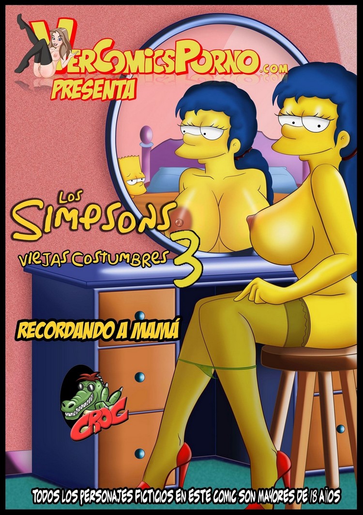 Viejas Costumbres 3 – Los Simpsons Comic porno