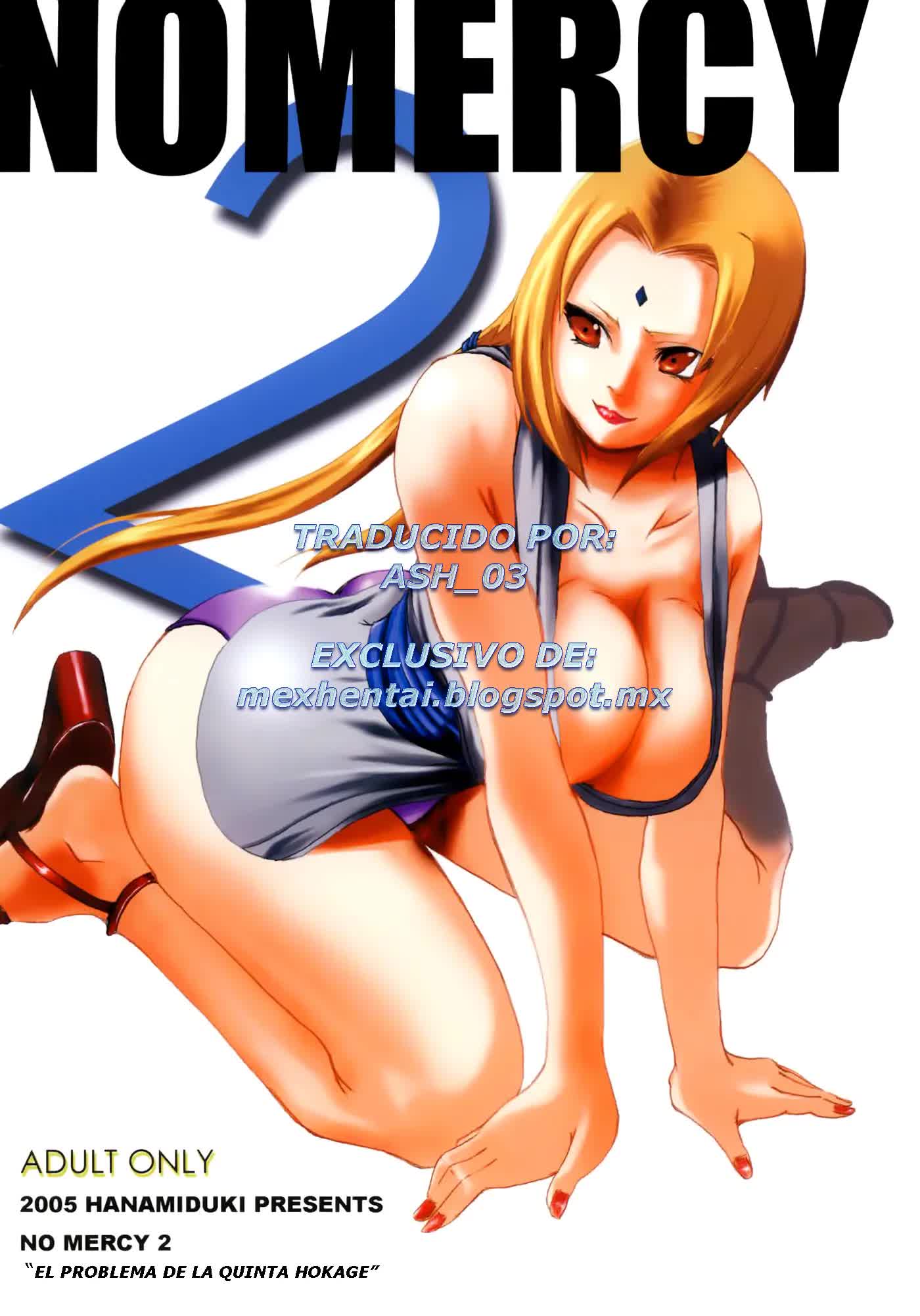 NO MERCY 2 - EL PROBLEMA DE LA QUINTA HOKAGE Comic porno