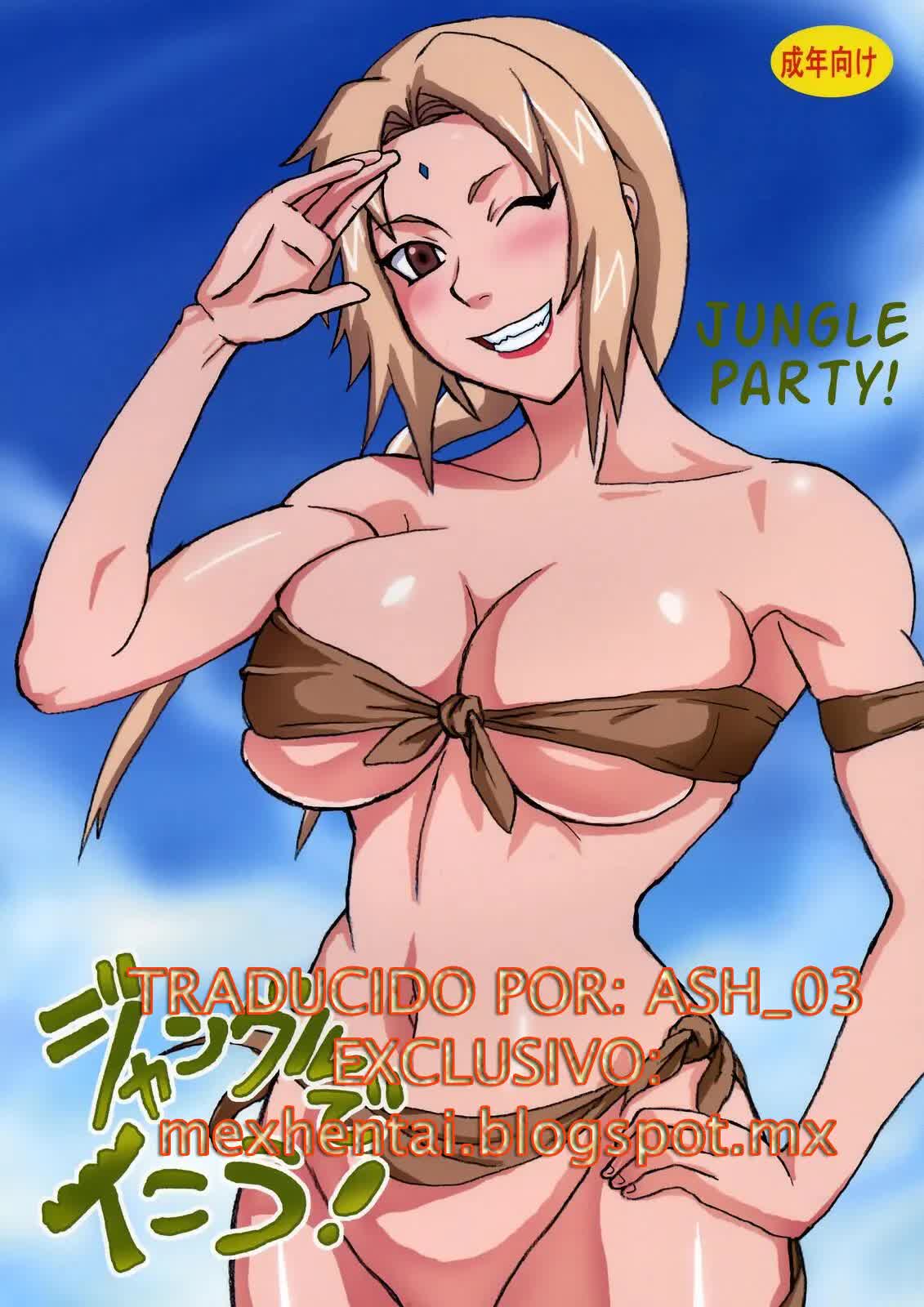 Jungle de Ikou! - Mision en la Selva Comic porno