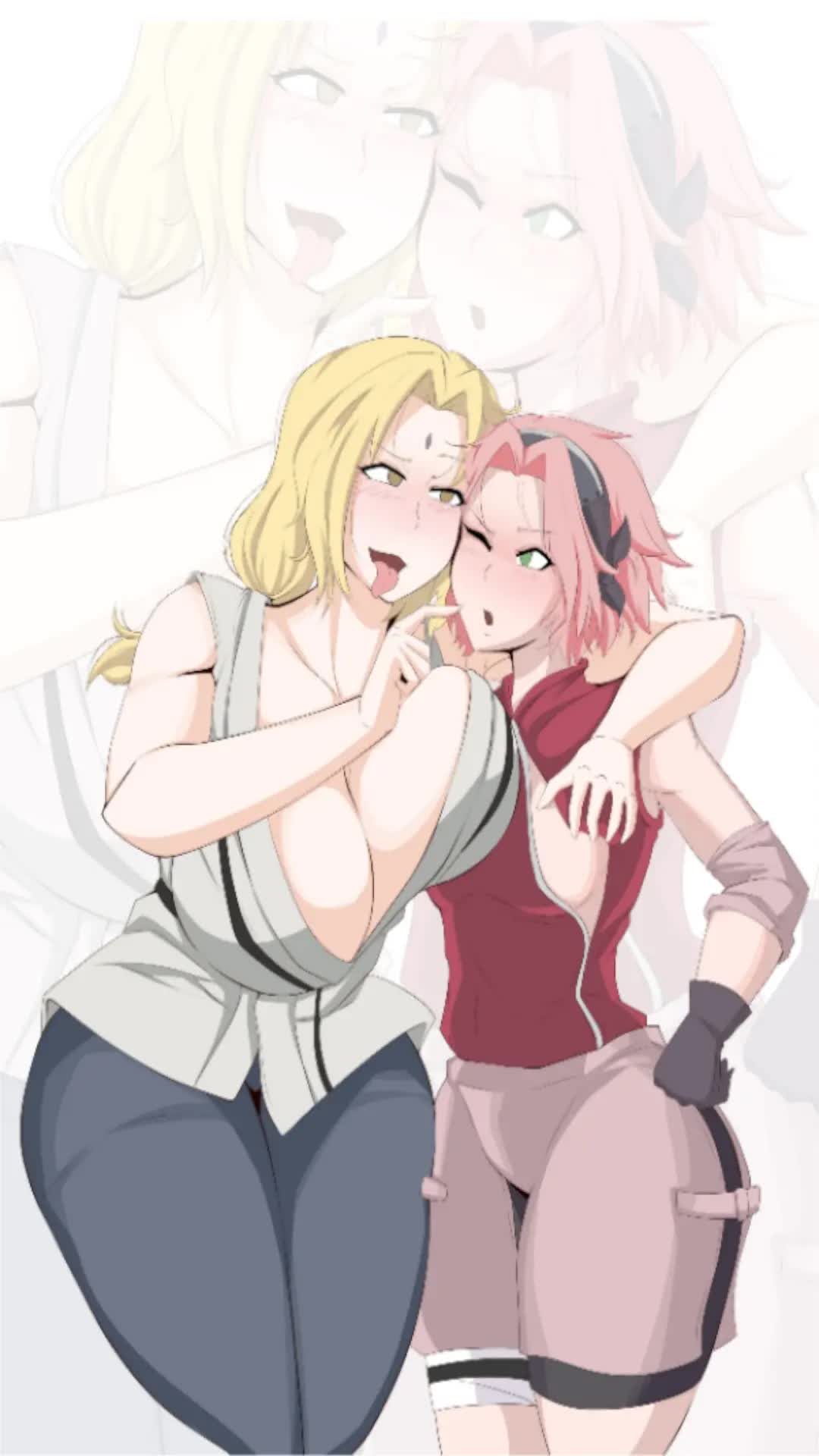 Tsunade X Sakura Comic porno