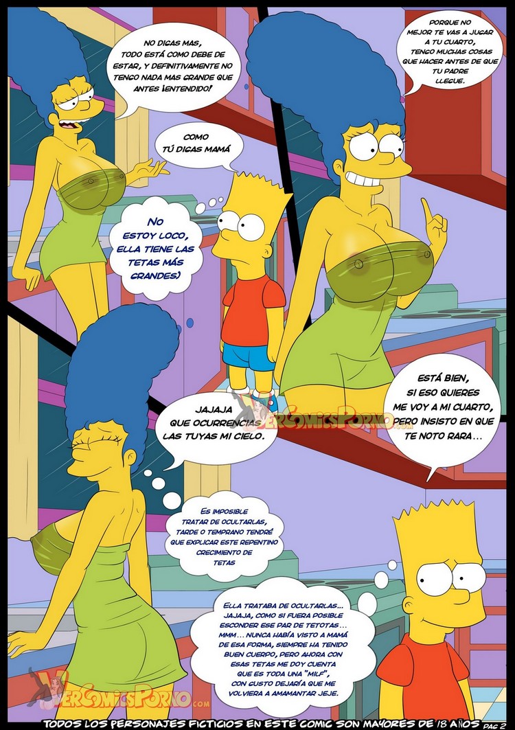 Viejas Costumbres 3 – Los Simpsons Comic porno