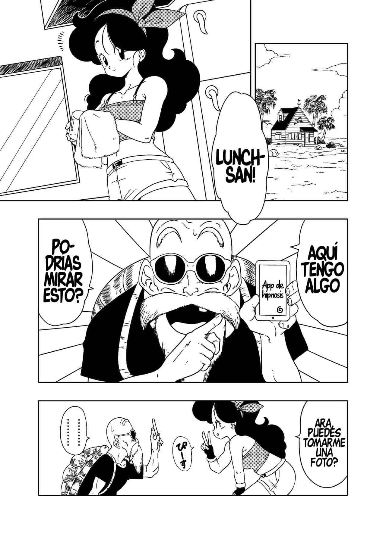 DB-X Kame Sennin x Lunch Hen Comic porno