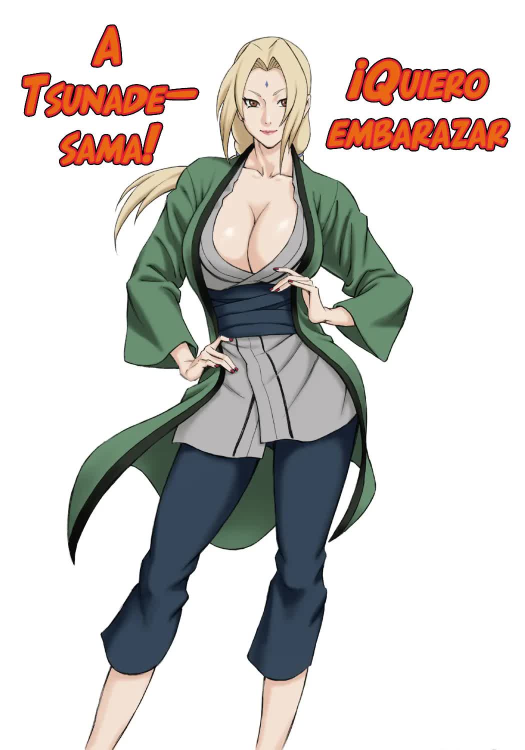 Akogare no Tsunade-sama o Zettai Haramasetai! - Quiero embarazar a Tsunade-sama! Comic porno