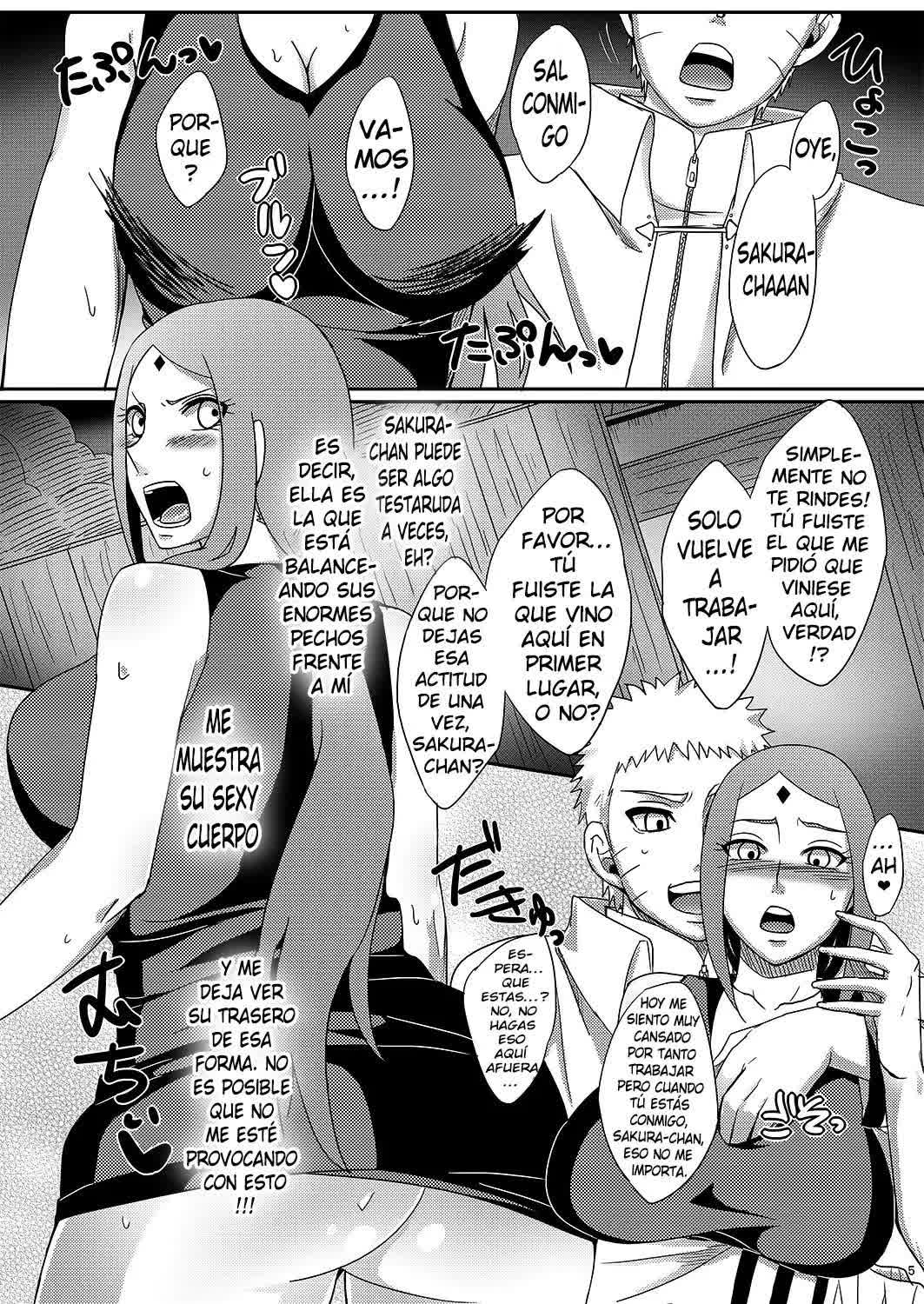 NaruSaku Gaiden Comic porno