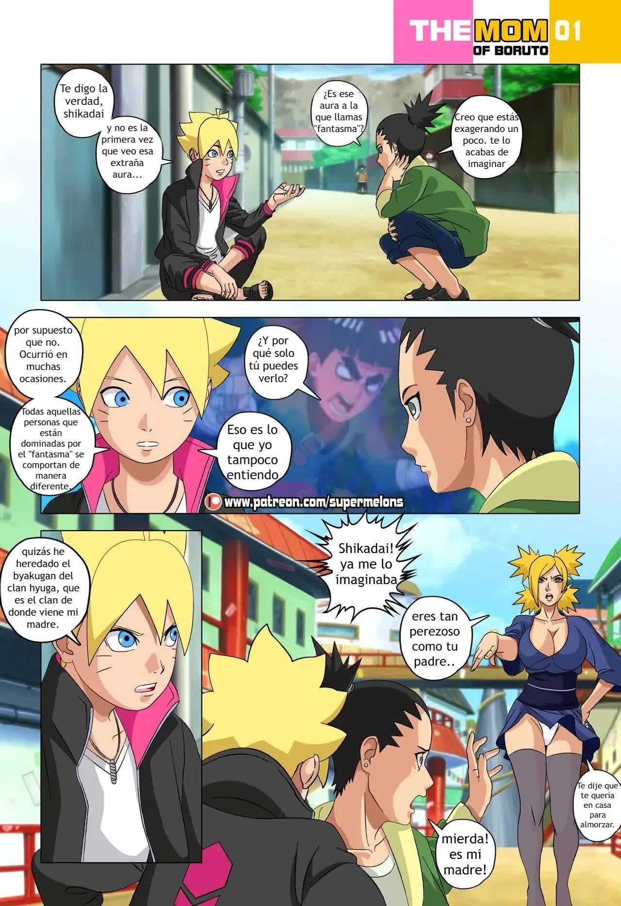 The mom of Boruto Comic porno