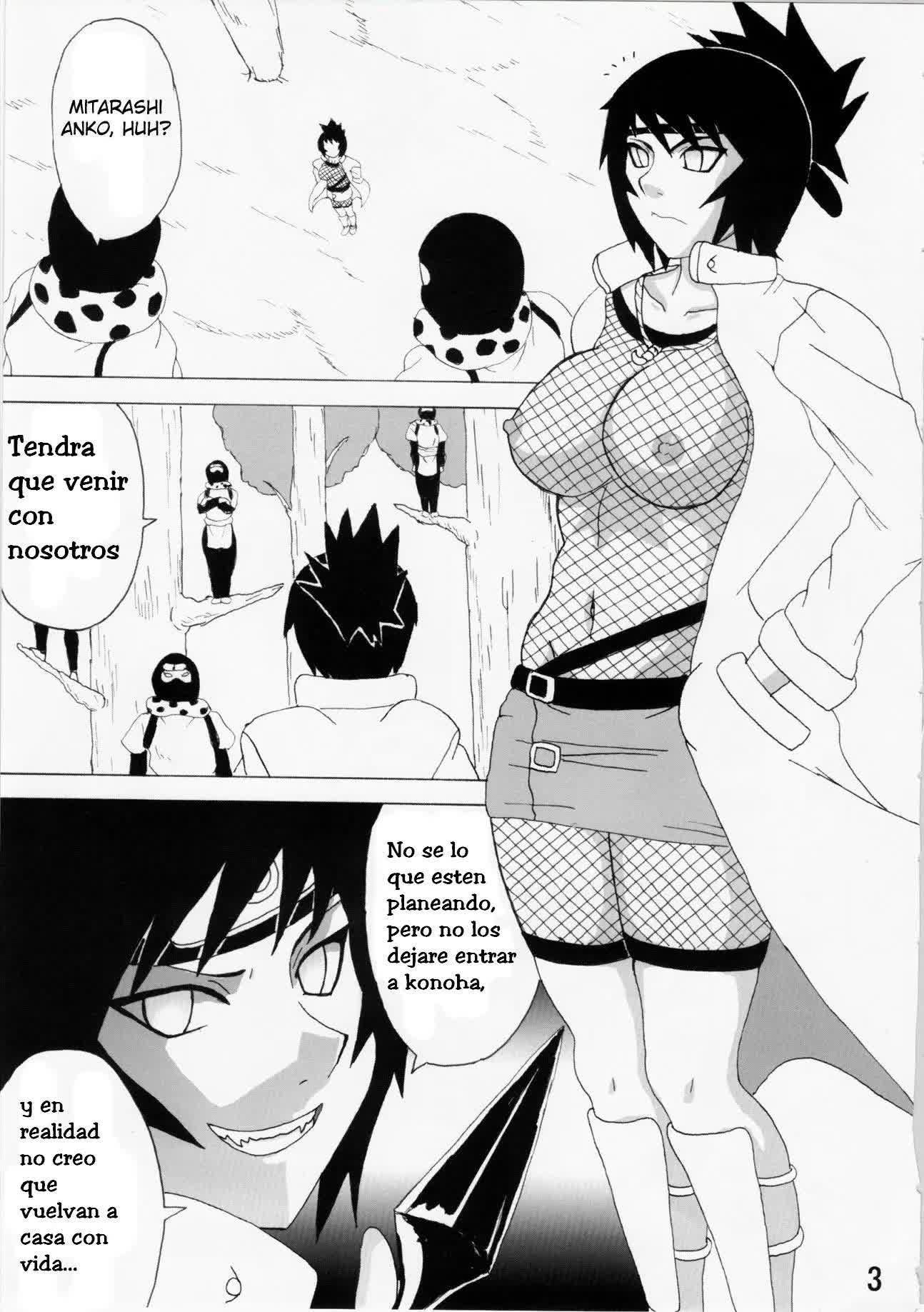 Mitarashi Anko Hon Comic porno