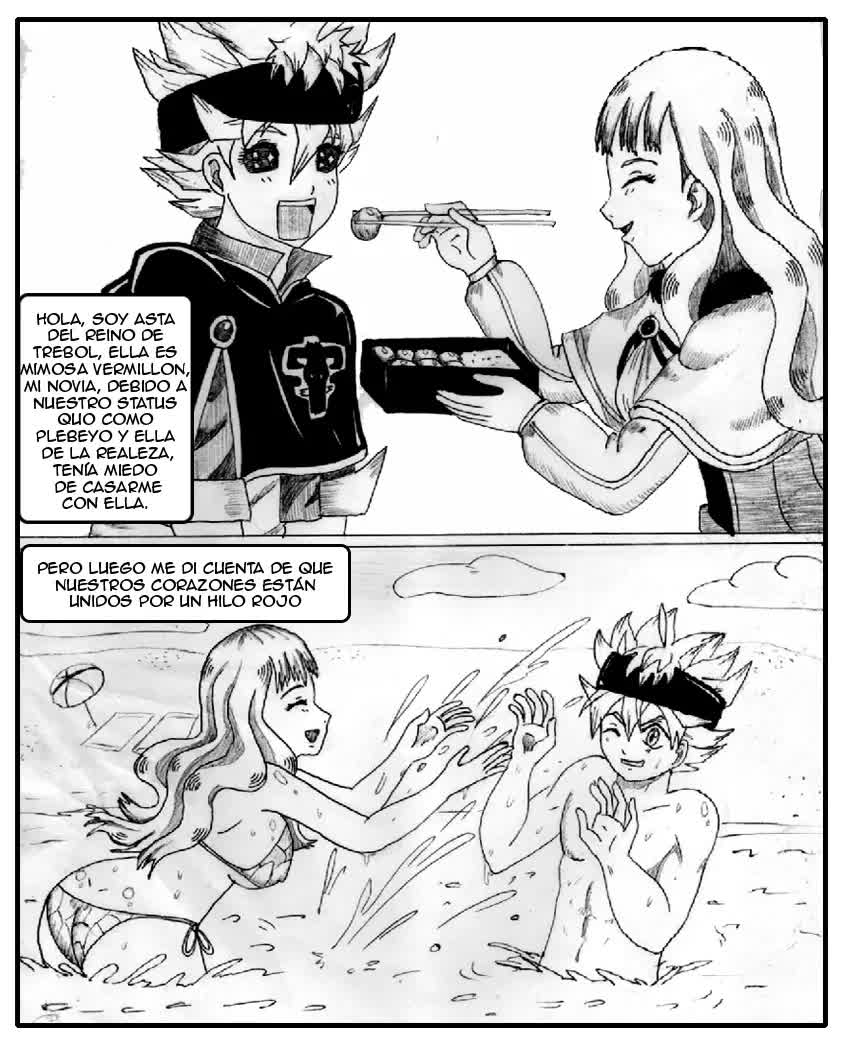 Asta x Mimosa Comic porno