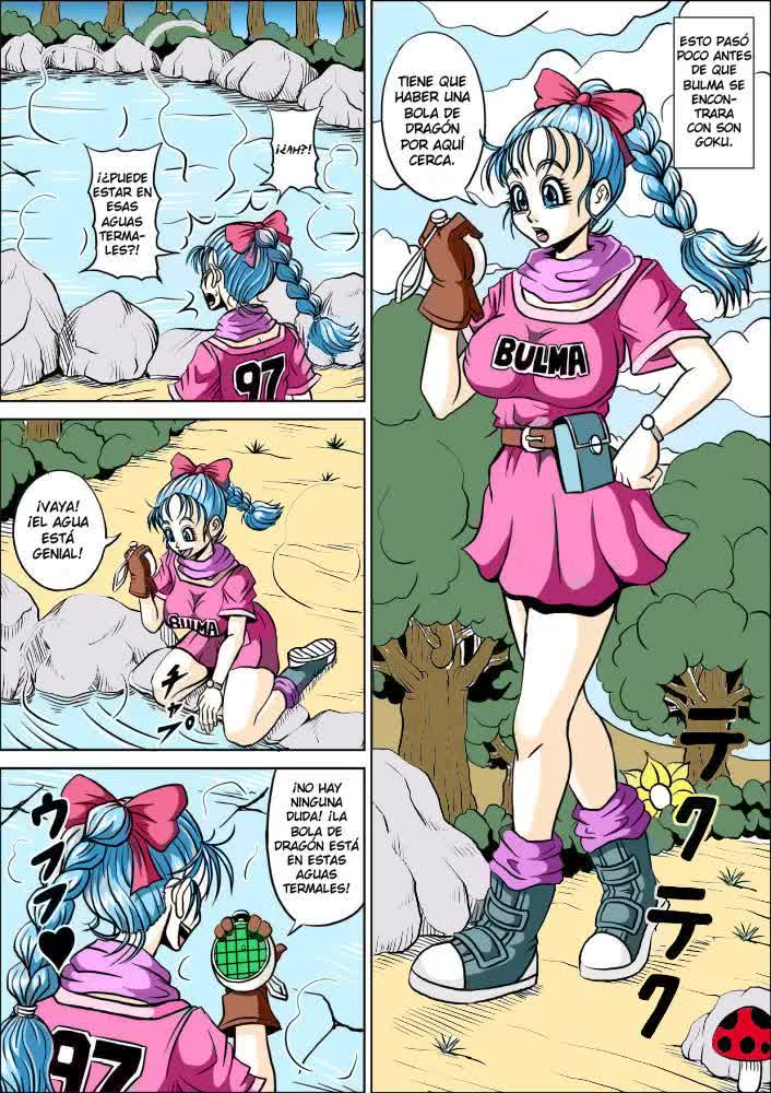 Onsen Jijii VS Bulma - Los Viejos Verdes de las Fuentes Termales VS Bulma Comic porno