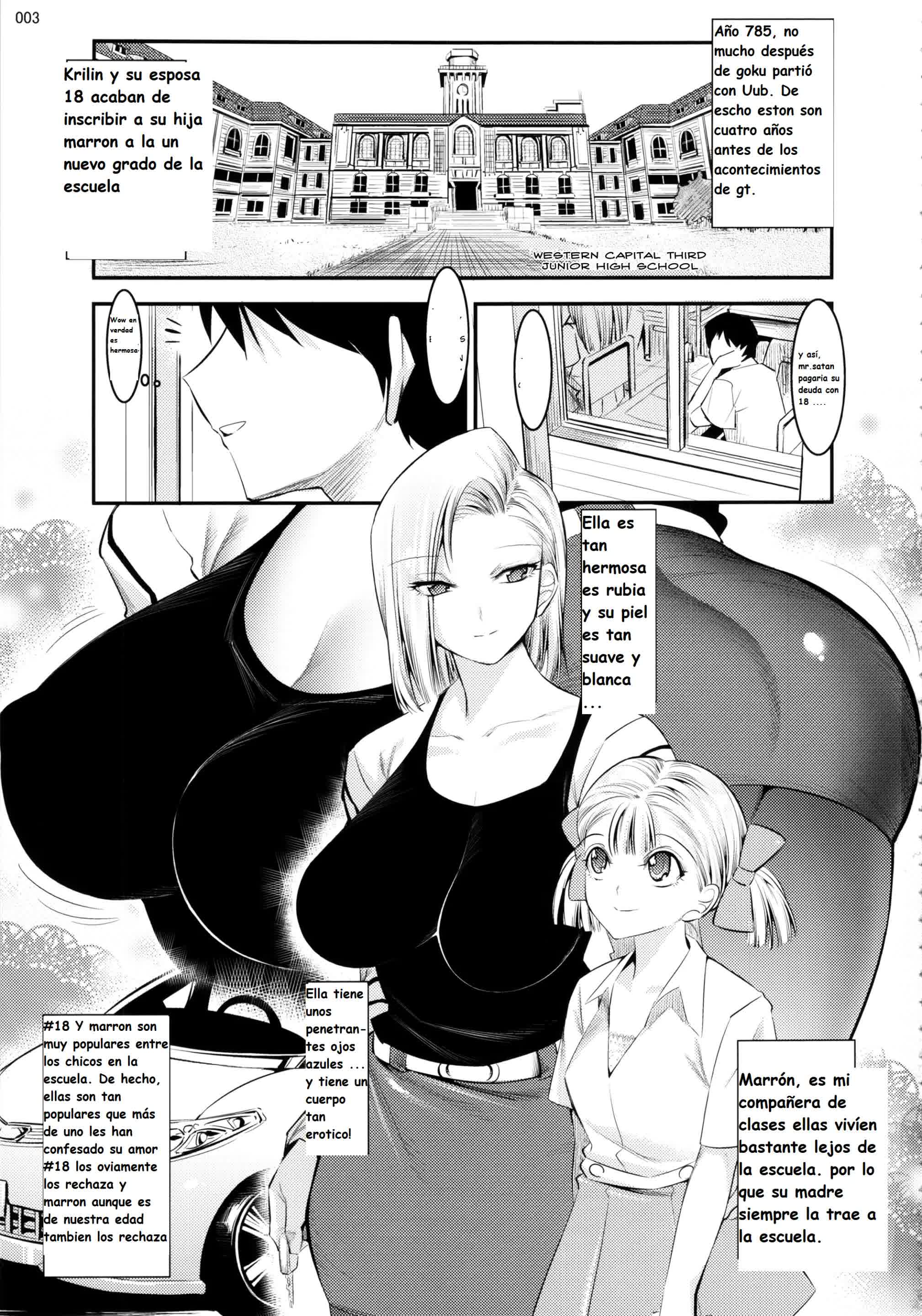 18-gou ga Yasashiku Fudeoroshi Shite Kureru Hon - Tender First Time With Android 18 Comic porno