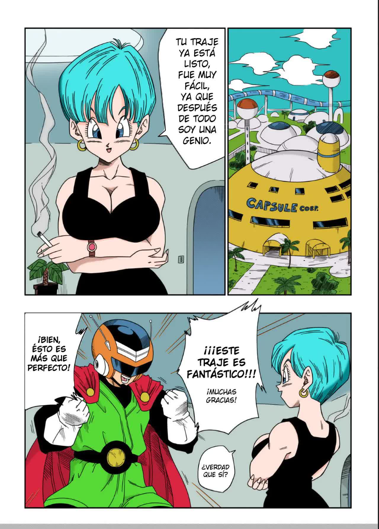 03 Triangulo Amoroso - Gohan y Bulma Comic porno