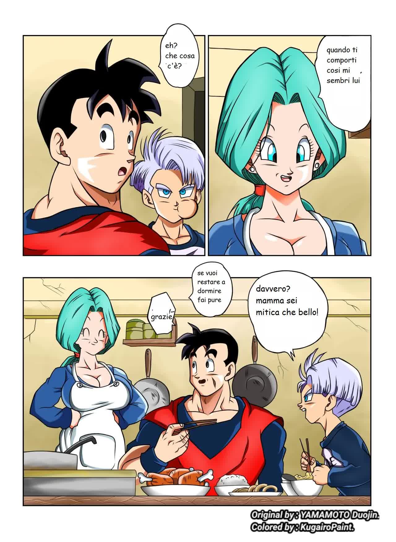 La bulma del futuro si sfoga Comic porno
