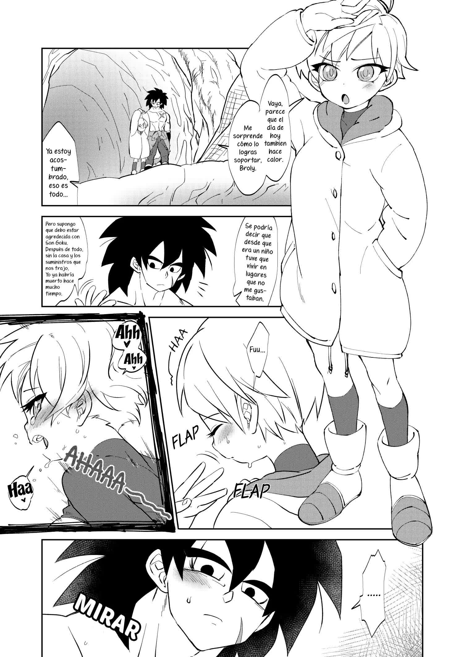 Broly x Cheelai Omake Comic porno