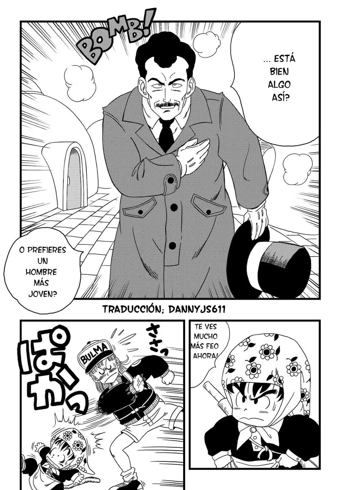 Mata Oolong wa Bulma o Damashichau - Oolong tambien induce al error a Bulma! Comic porno