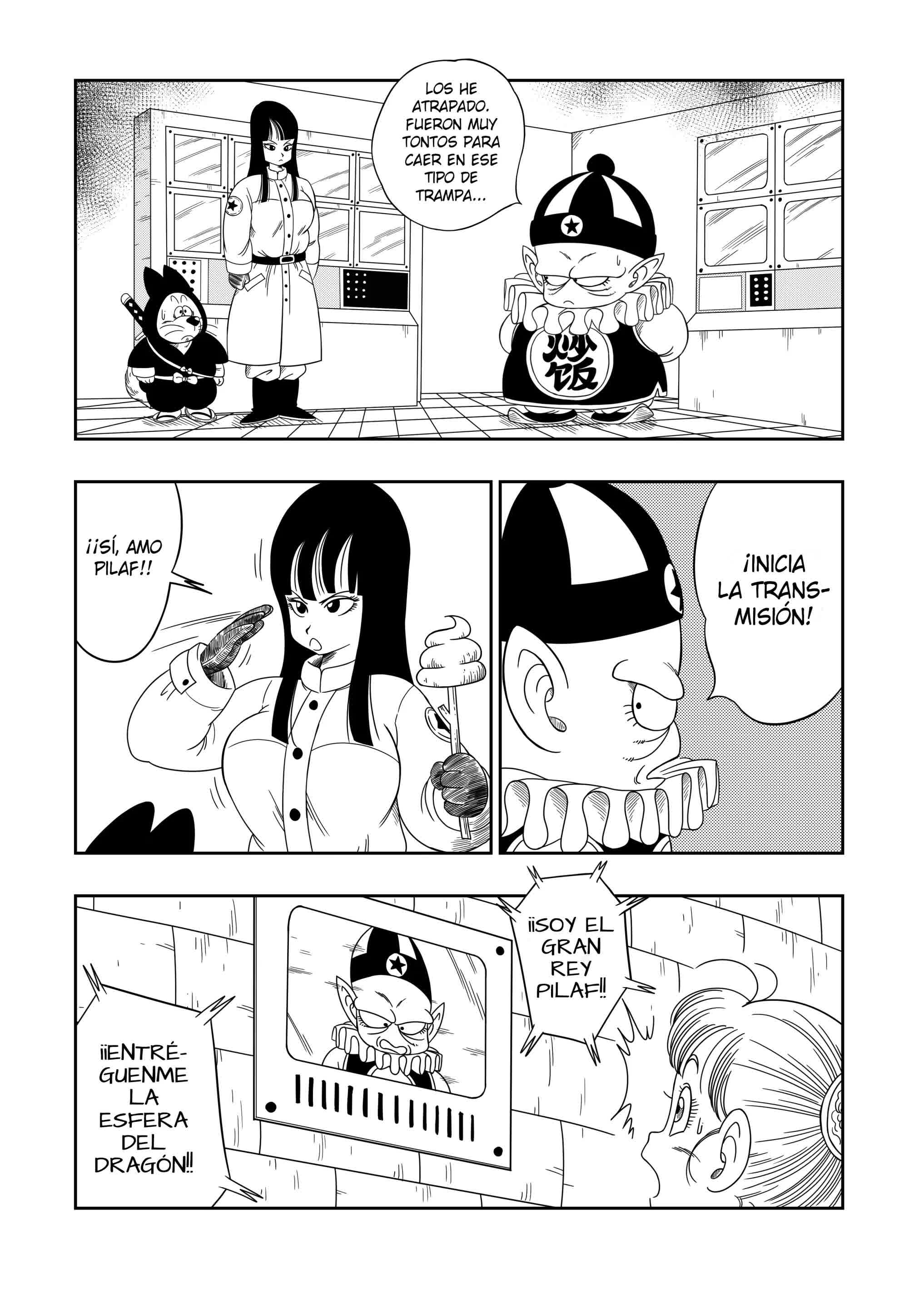 Dagon Ball - El castigo en el castillo de Pilaf! Comic porno