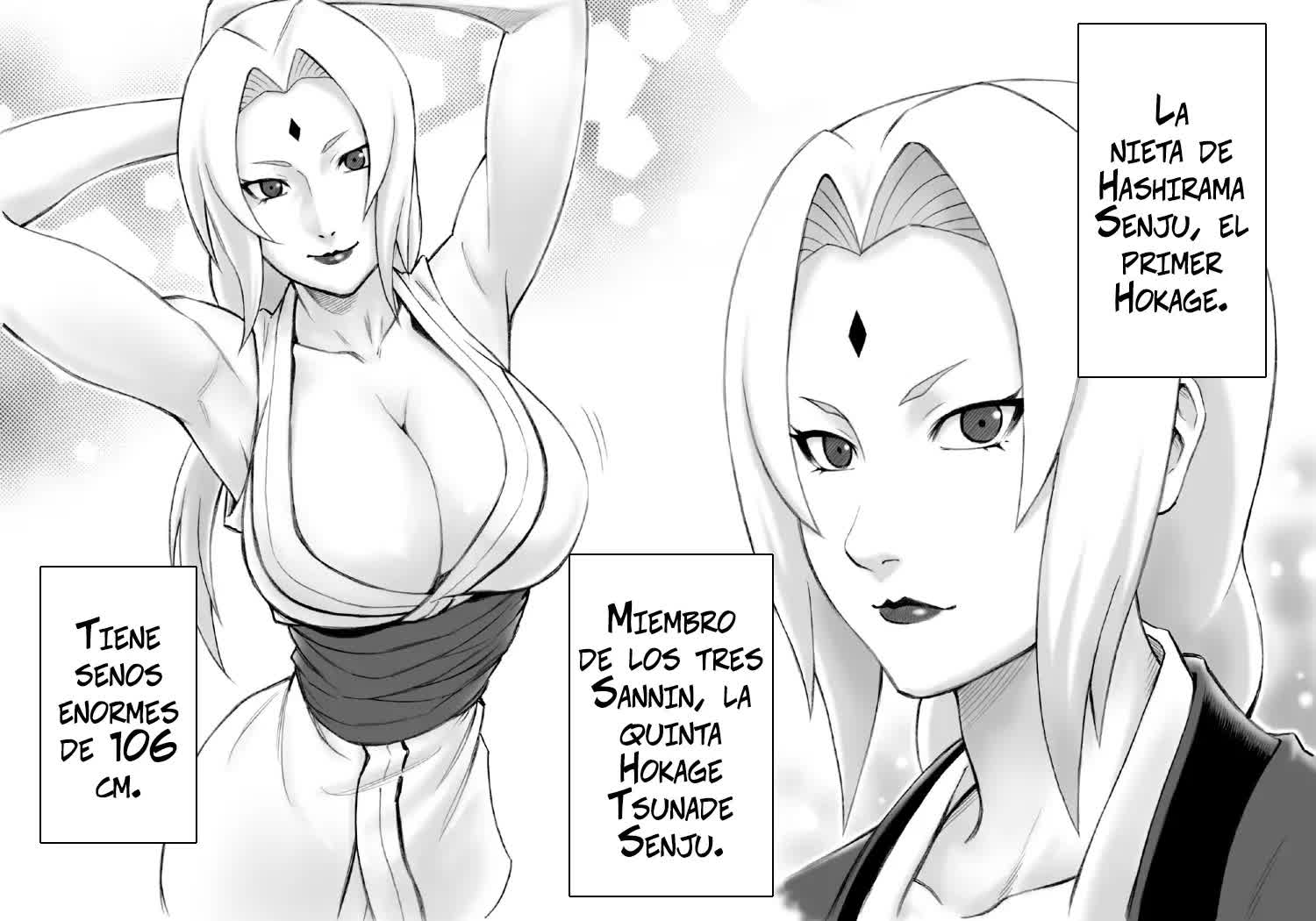 Akogare no Tsunade-sama o Zettai Haramasetai! - Quiero embarazar a Tsunade-sama! Comic porno