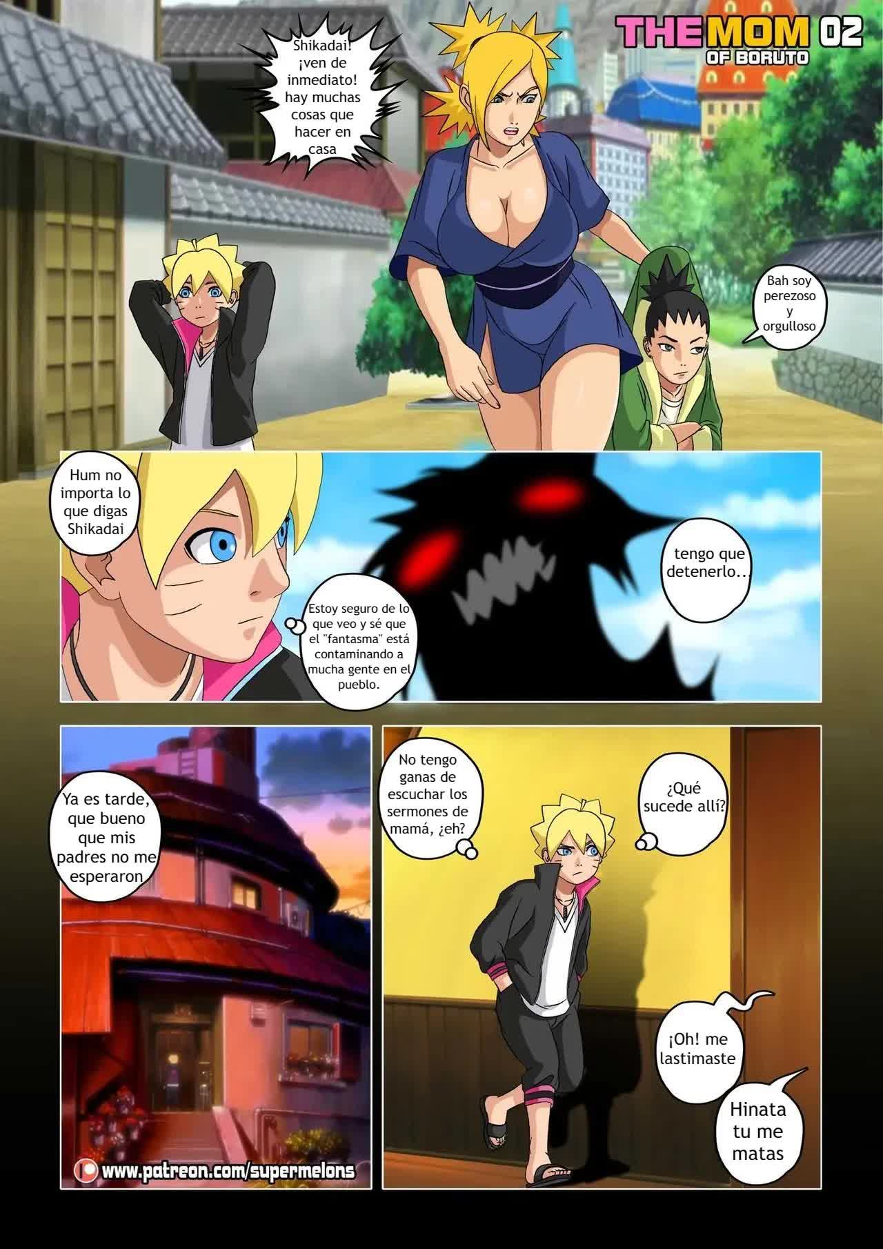 The mom of Boruto Comic porno
