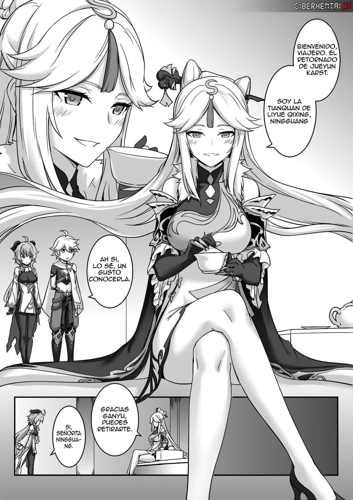 Ningguang Comic porno