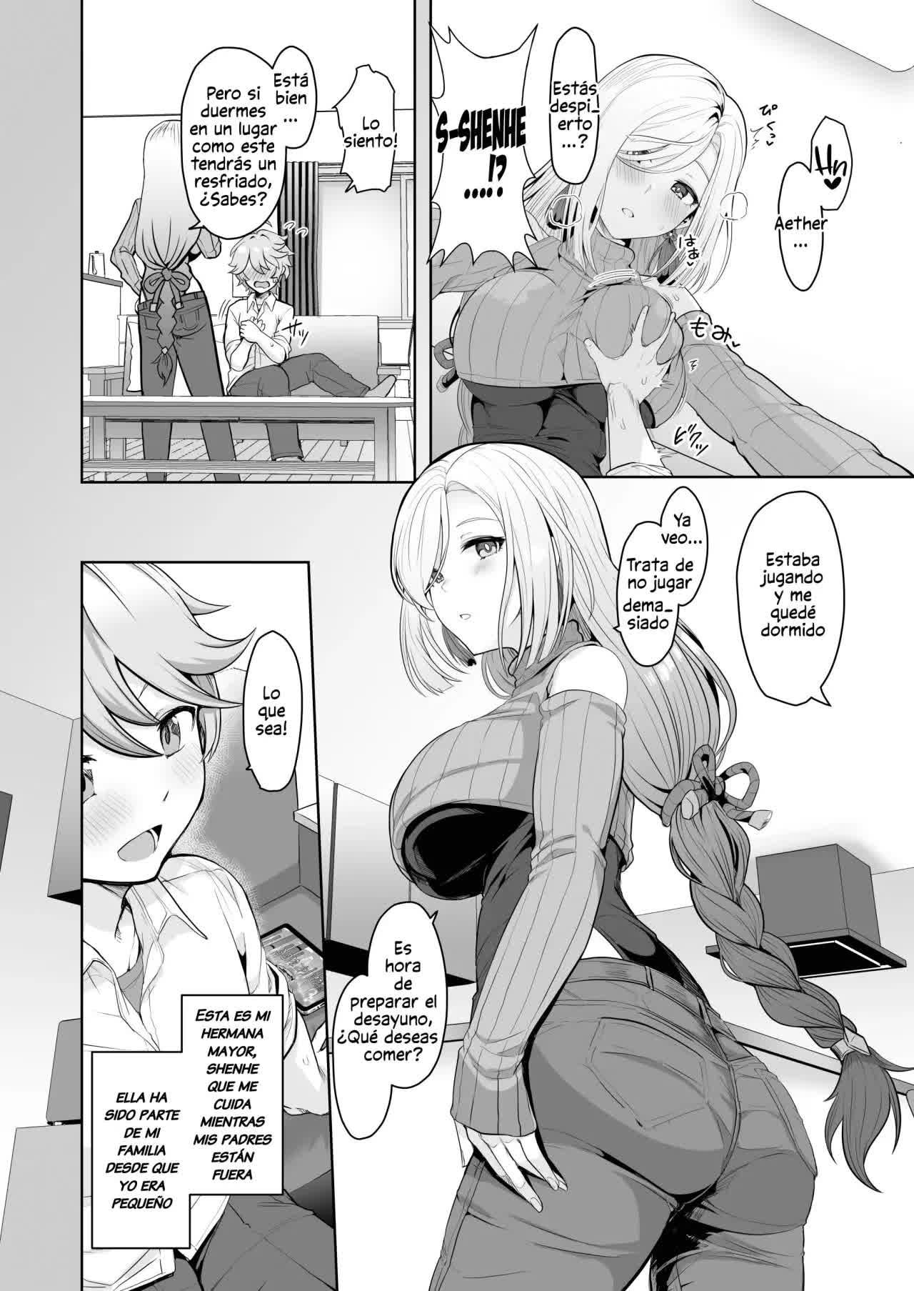 CRYOGENIC DREAMER - Sueño criogenico (Genshin Impact) Comic porno