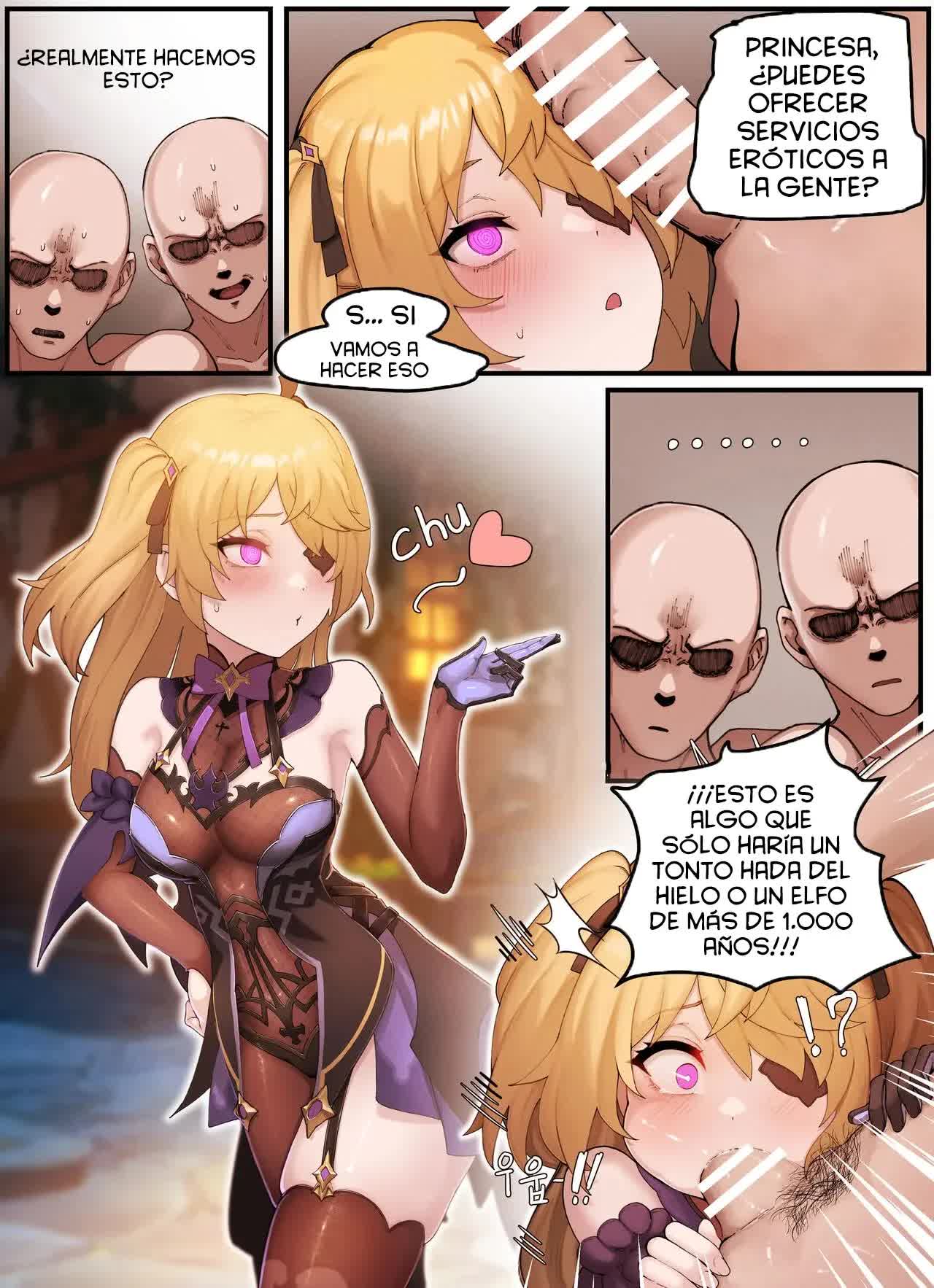 Teyvat Gravure #05 Fischl Comic porno