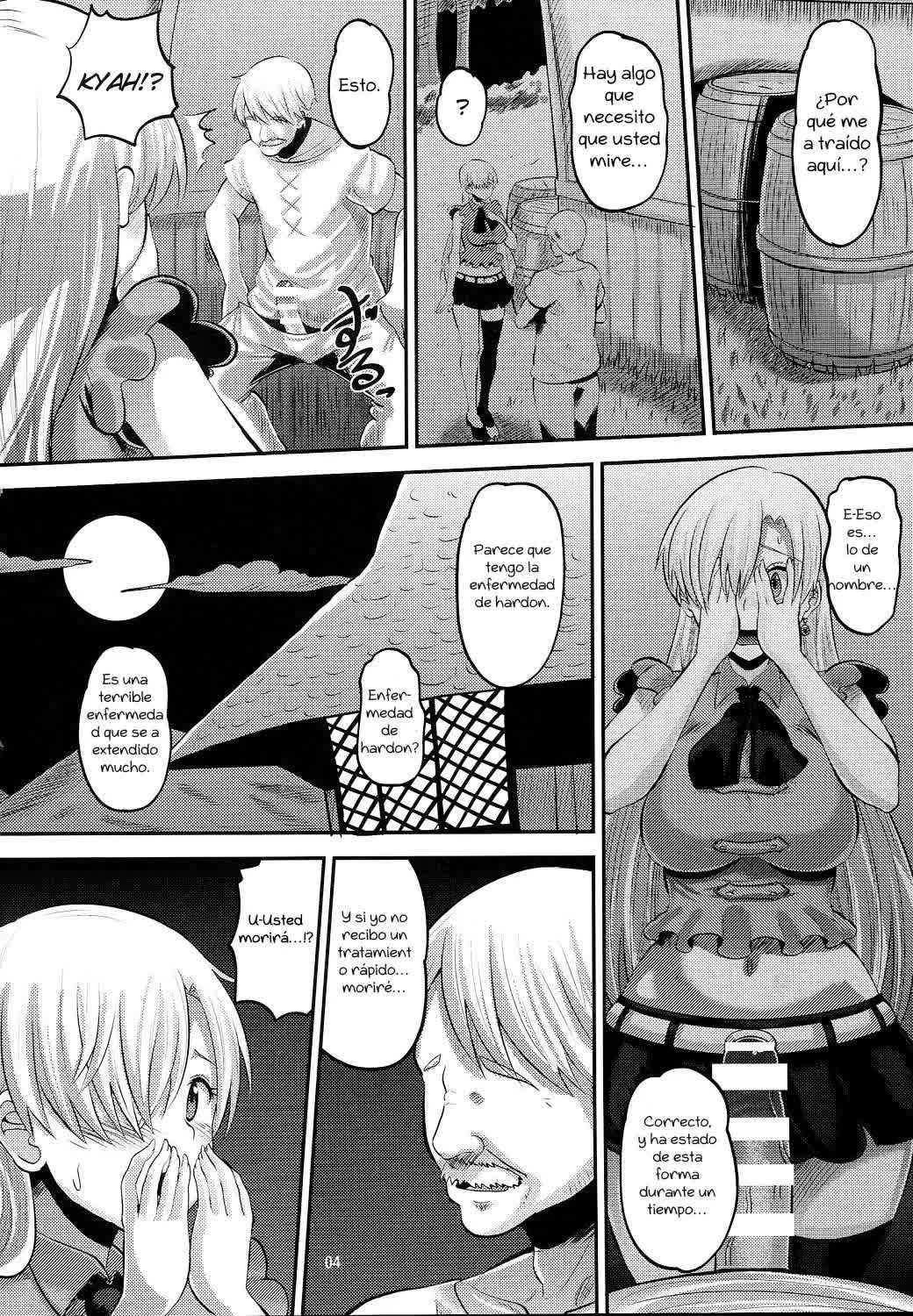 Damasare Oujo Elizabeth - Elizabeth the Deceived Princess Comic porno