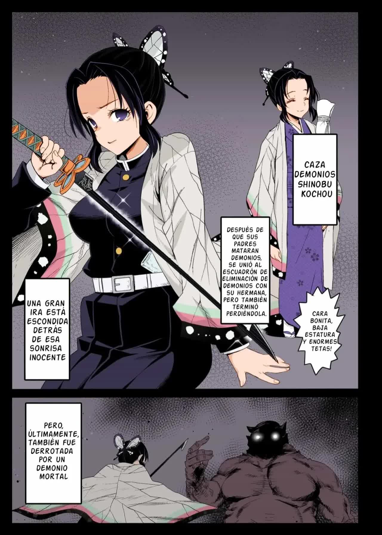 Kochou Shinobu Kan ~Neteiru Aida ni Ossan Oni ni Okasareru~ - RAPE OF DEMON SLAYER 2 Comic porno
