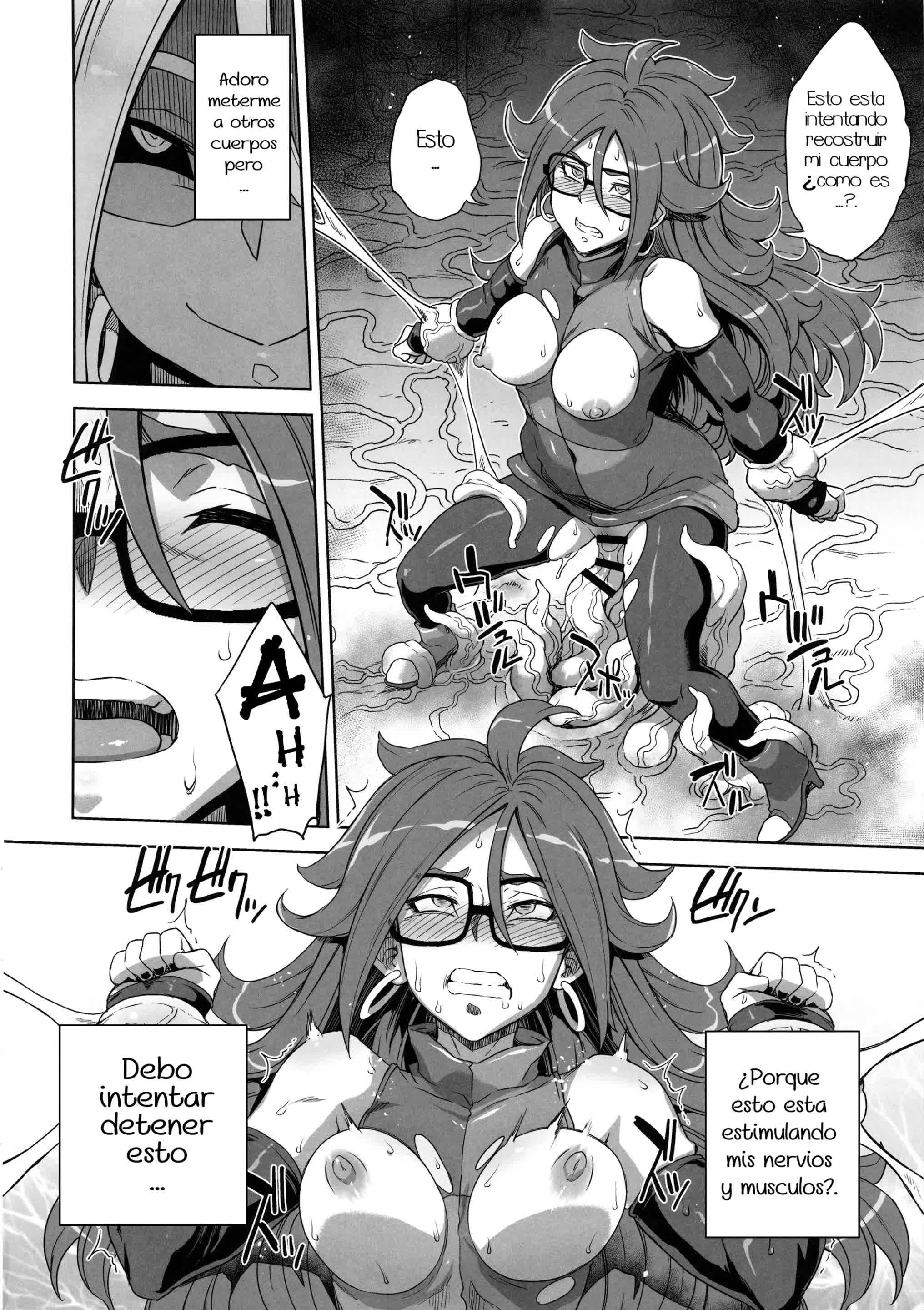 21-gou Kaizou Keikaku - Android 21's Remodeling Plan Comic porno
