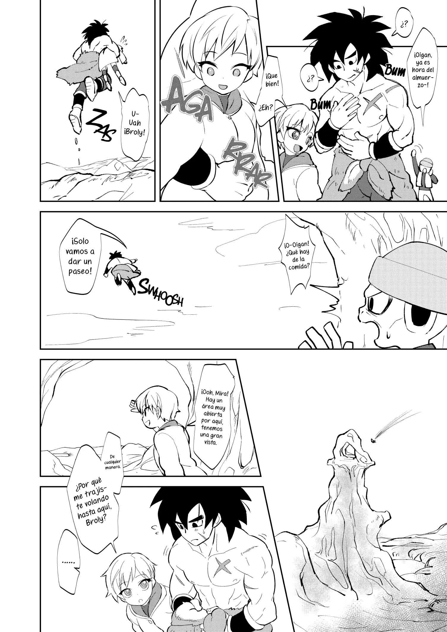 Broly x Cheelai Omake Comic porno