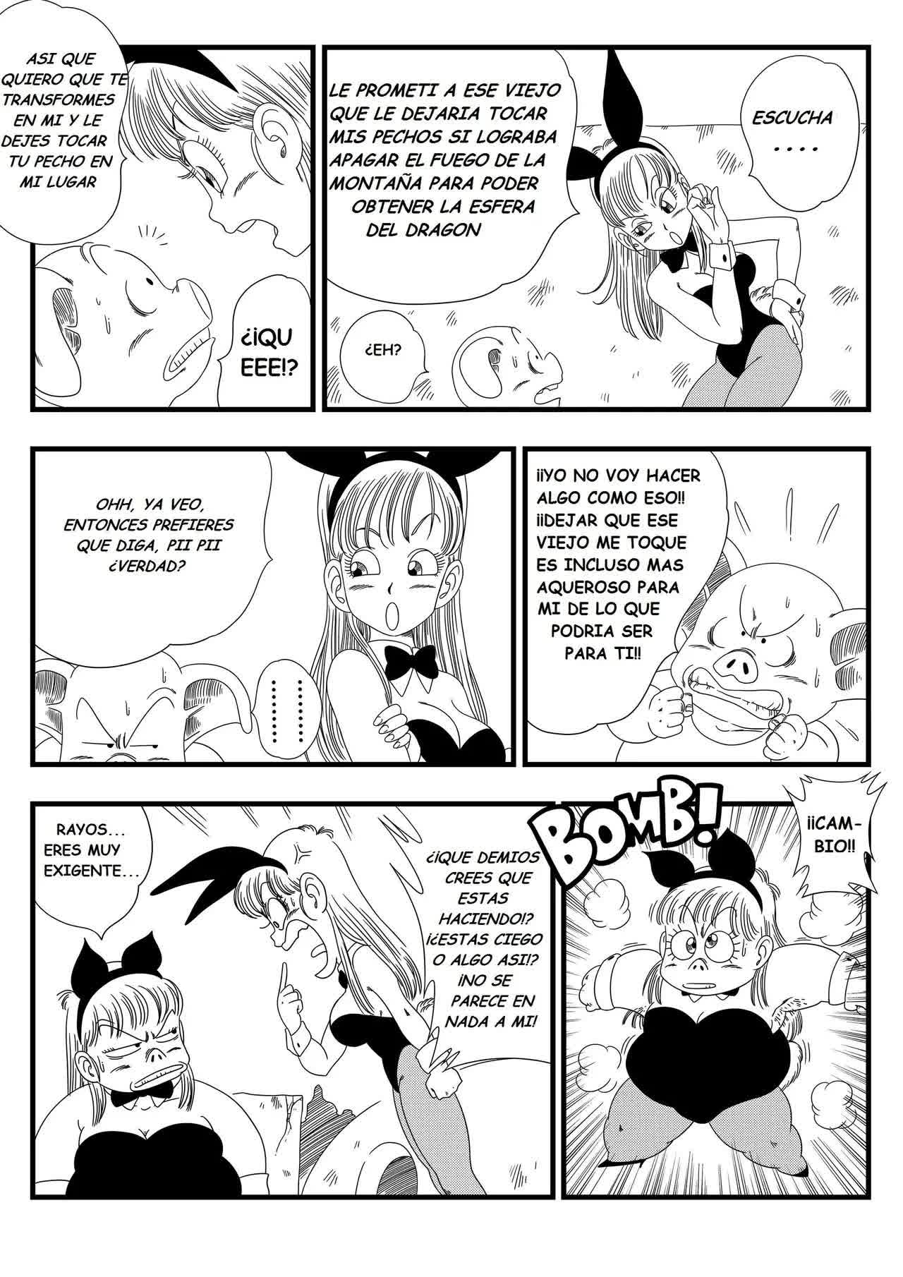 Bunny Girl Transformation - Transformacion en Chica Conejo Comic porno