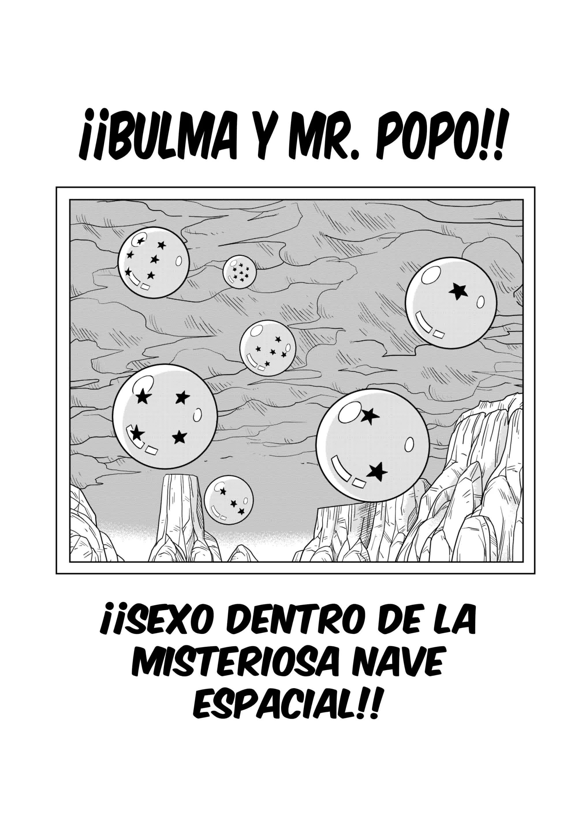 Dagon Ball - Bulma Conoce A Mr. Popo - Sexo Dentro De La Misteriosa Nave Espacial! Comic porno