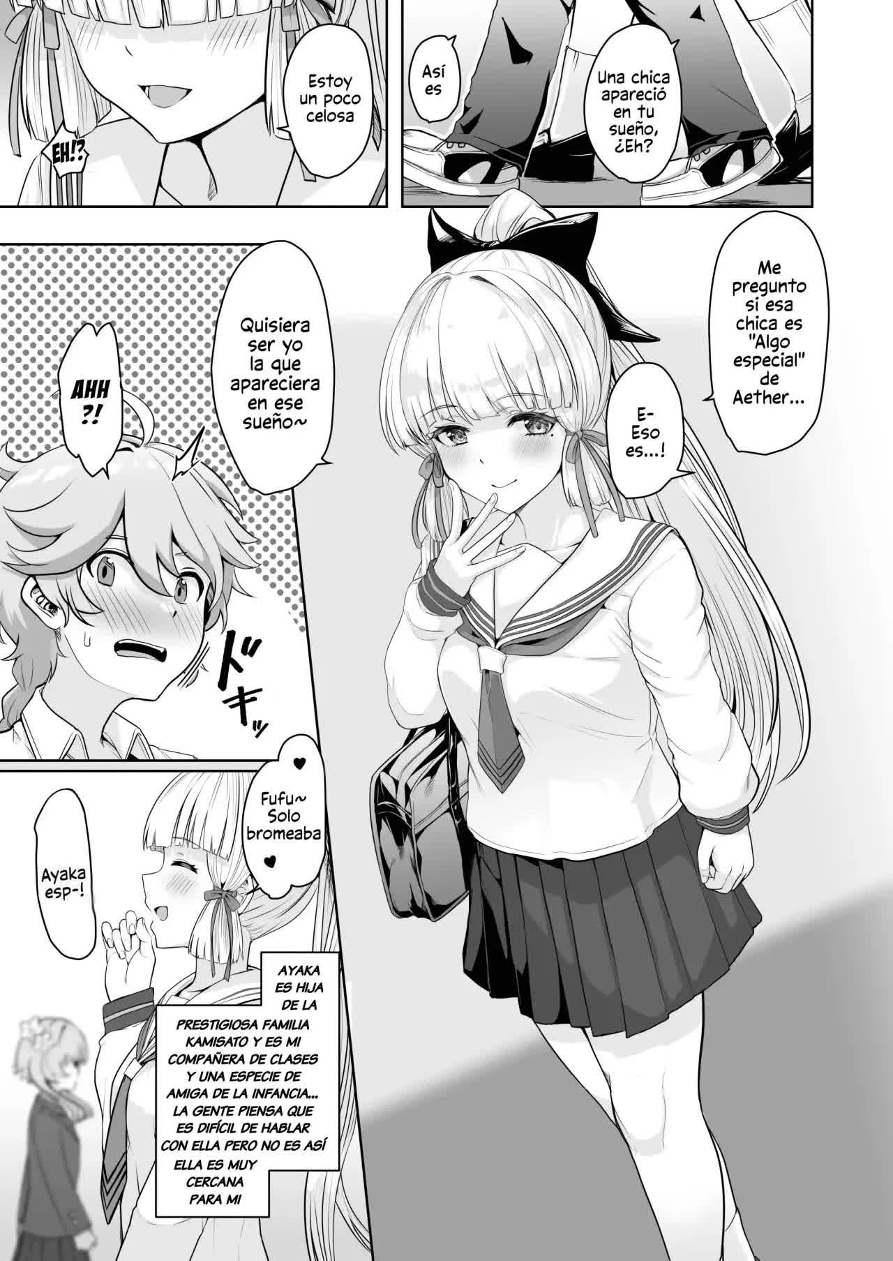CRYOGENIC DREAMER - Sueño criogenico (Genshin Impact) Comic porno