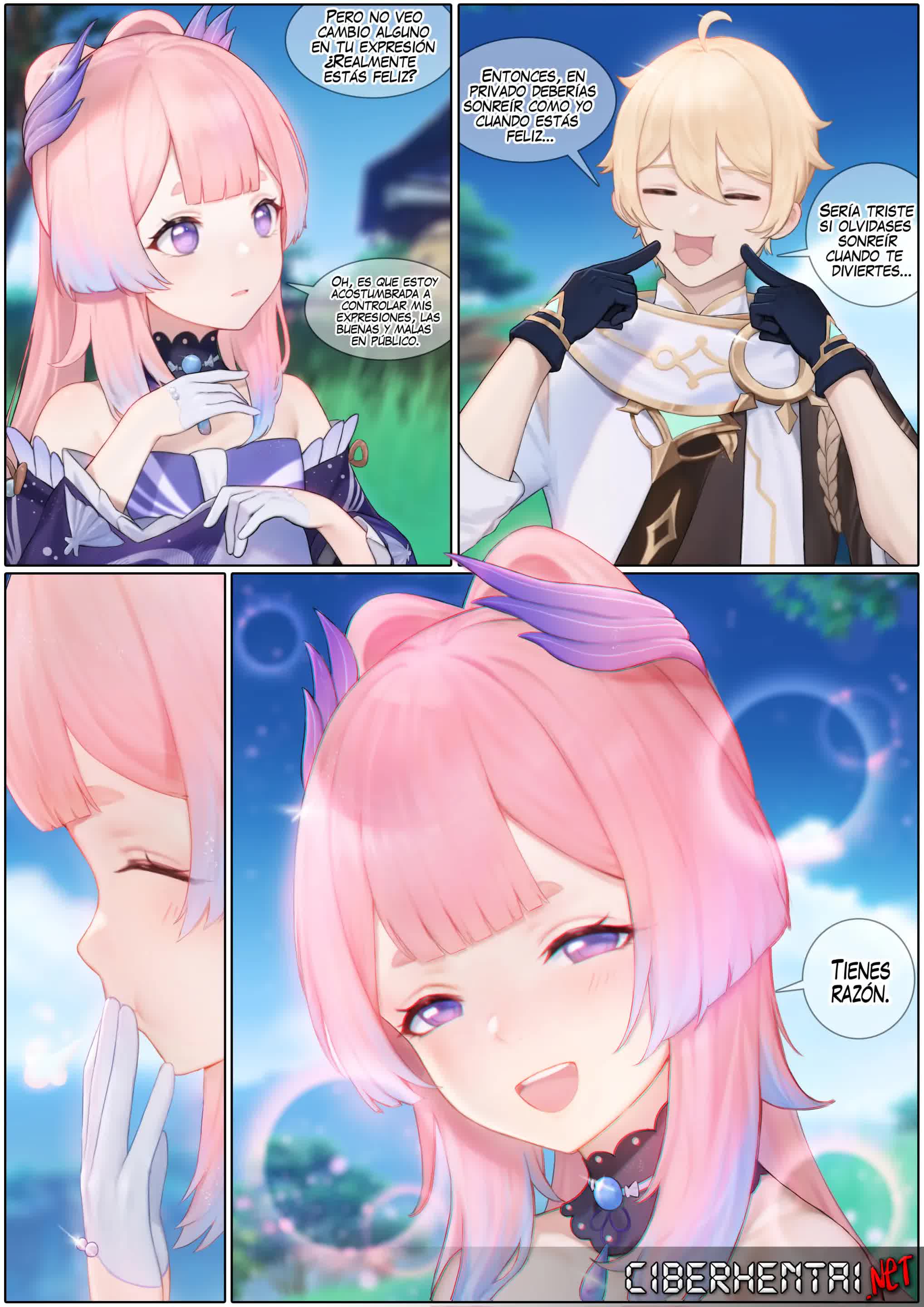 Flustered Kokomi Comic porno