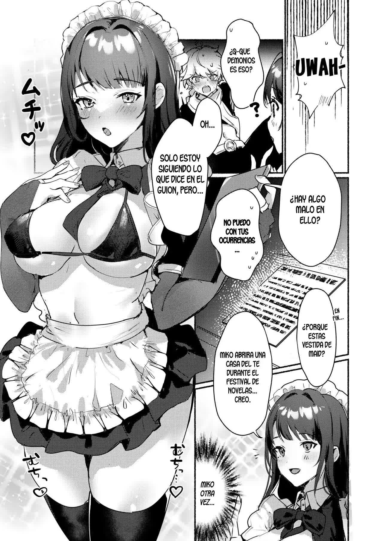 Casa de te en Inazuma - Cosplay sexo con maids inusualmente calientes Comic porno
