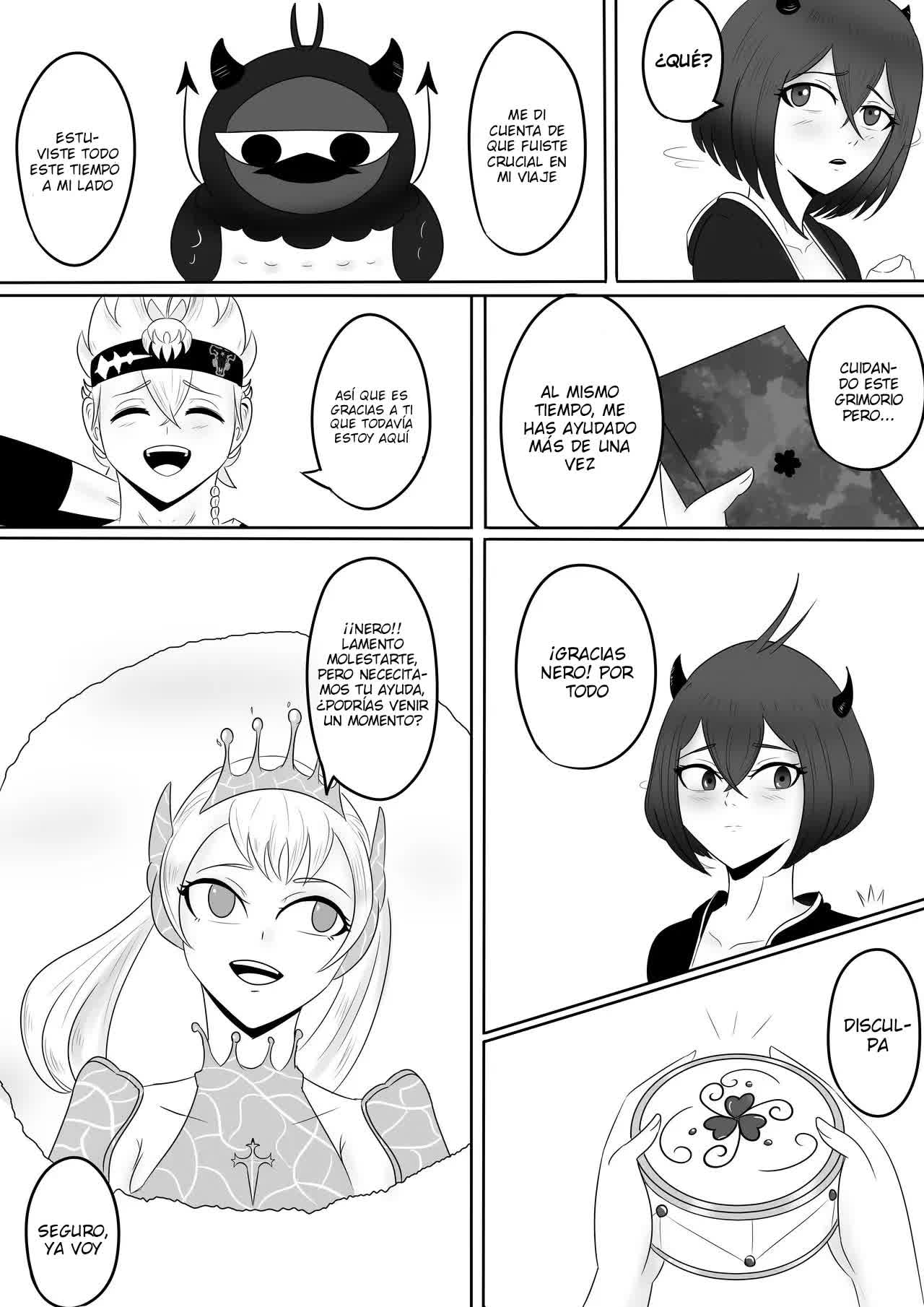 Black clover - Nuestro secreto Comic porno