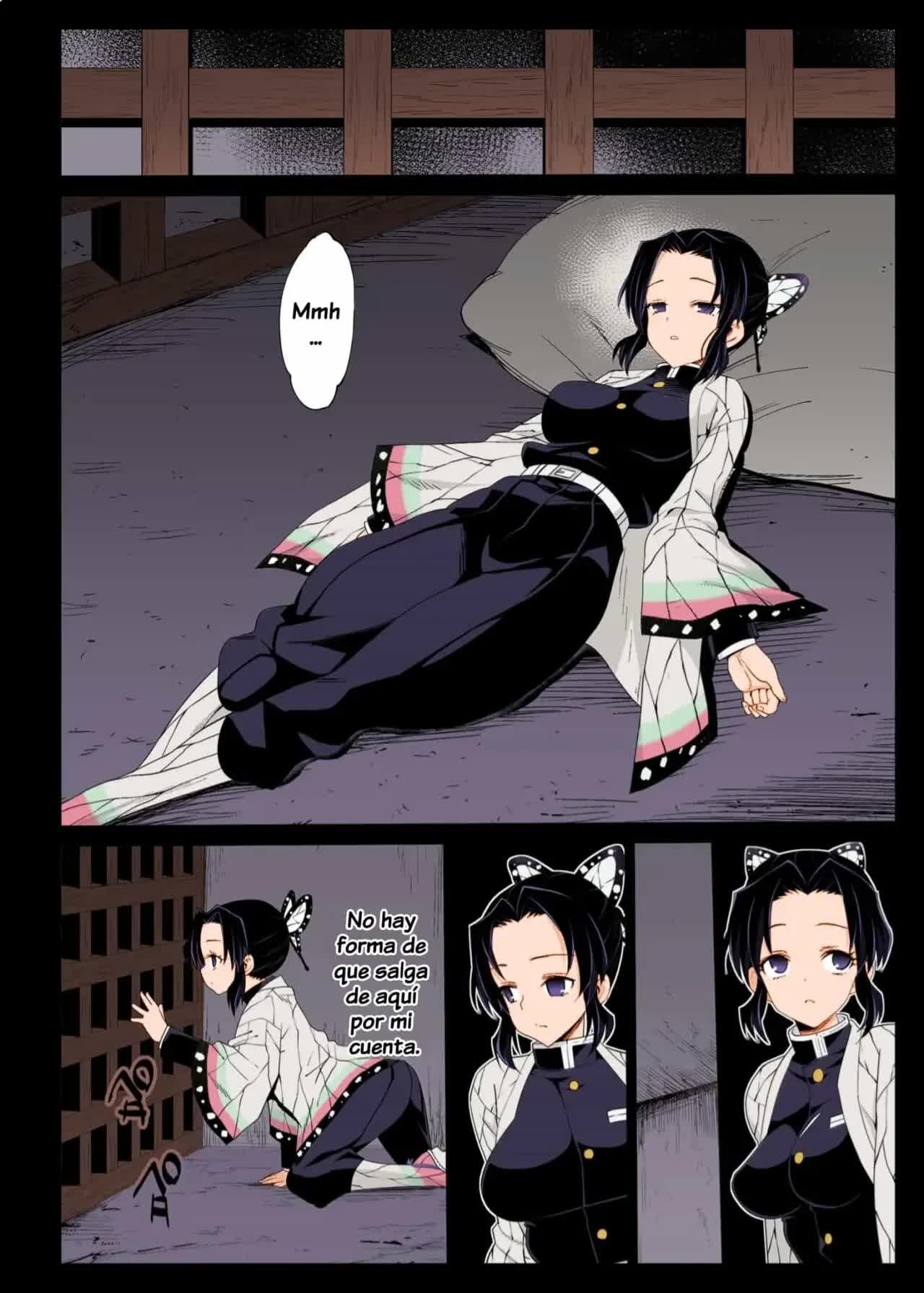 Kochou Shinobu Kan ~Neteiru Aida ni Ossan Oni ni Okasareru~ - RAPE OF DEMON SLAYER 2 Comic porno