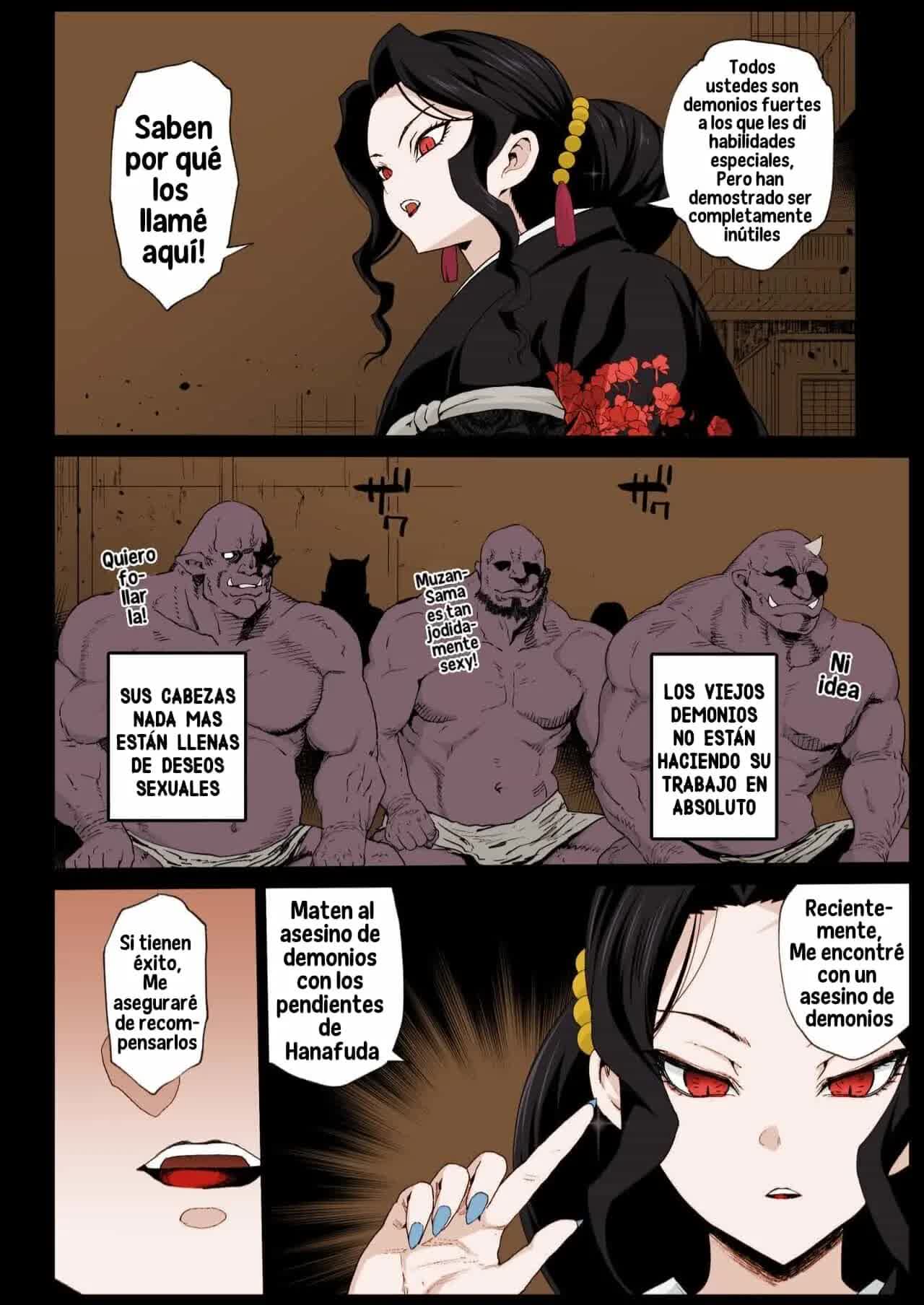 Mesu Ochi Onna Muzan-sama - RAPE OF DEMON SLAYER 4 Comic porno