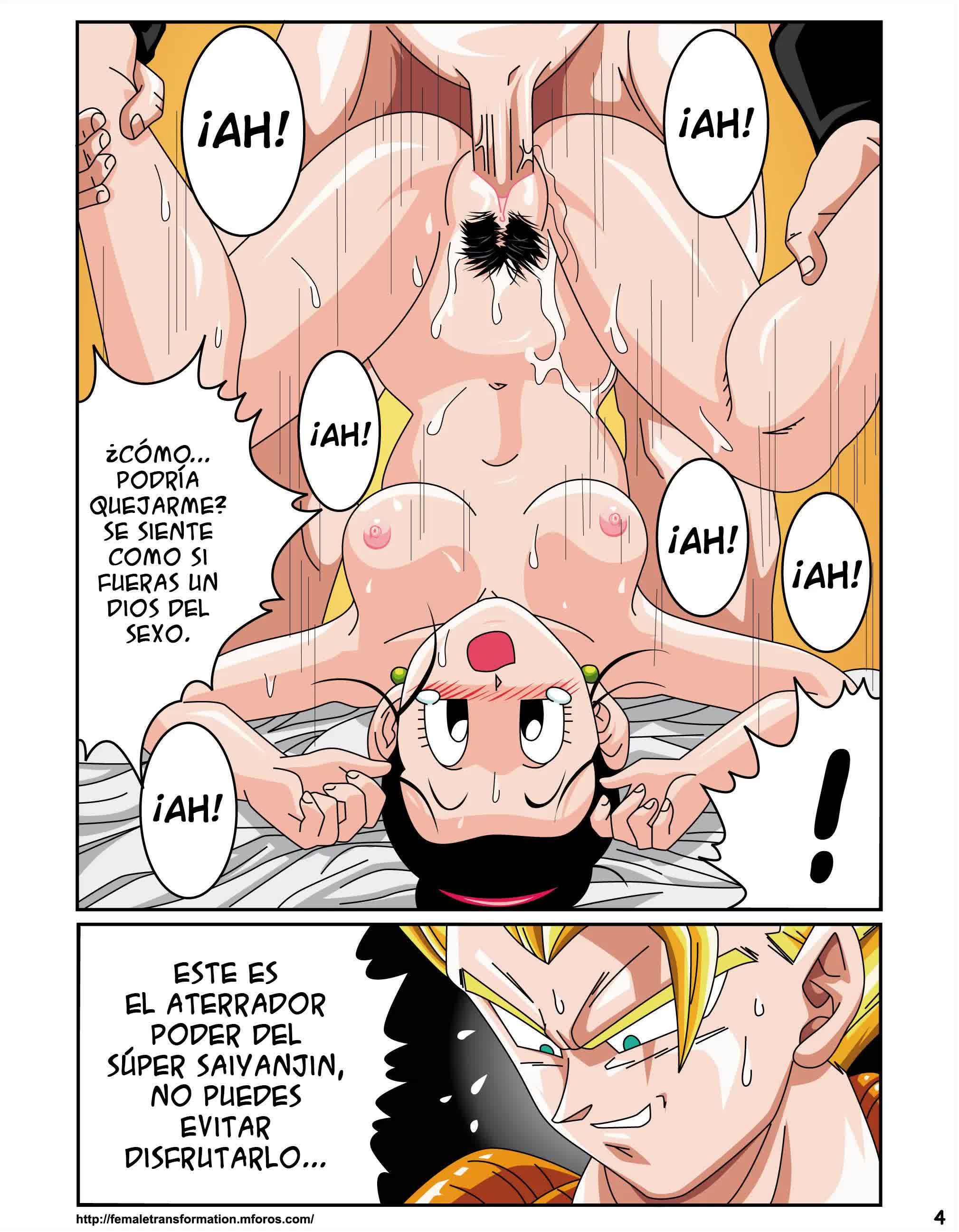 Dragon Ball H - Súper Saiyajin Sexual! Comic porno