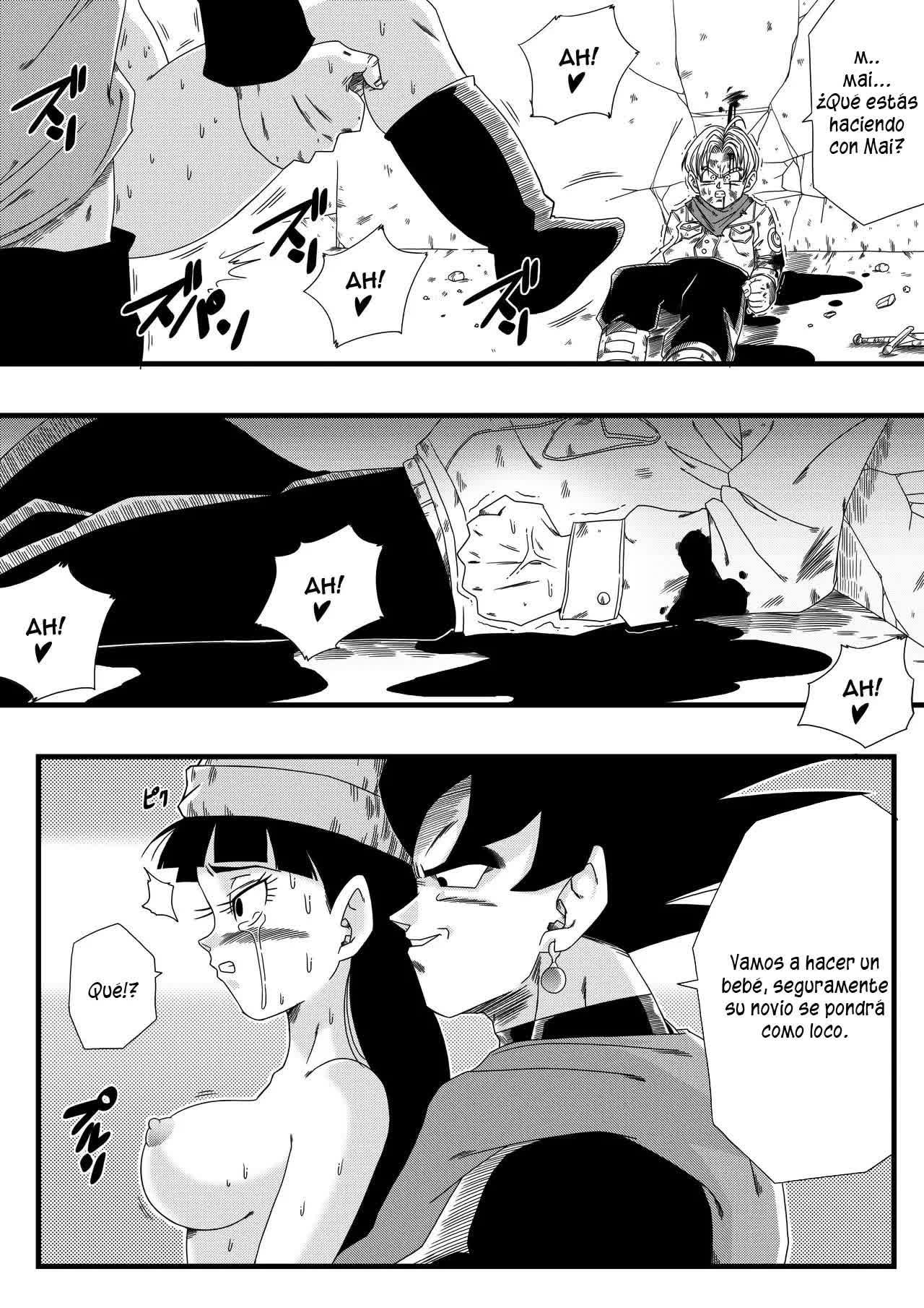 Black, Mirai no Hero o Taosu! Teisou na Kanojo ga Gisei ni! Comic porno