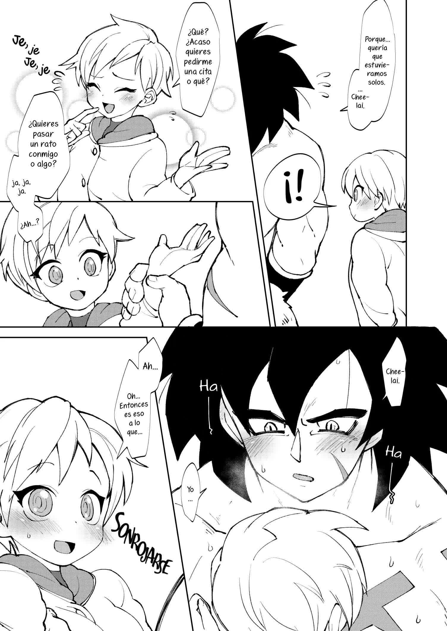 Broly x Cheelai Omake Comic porno