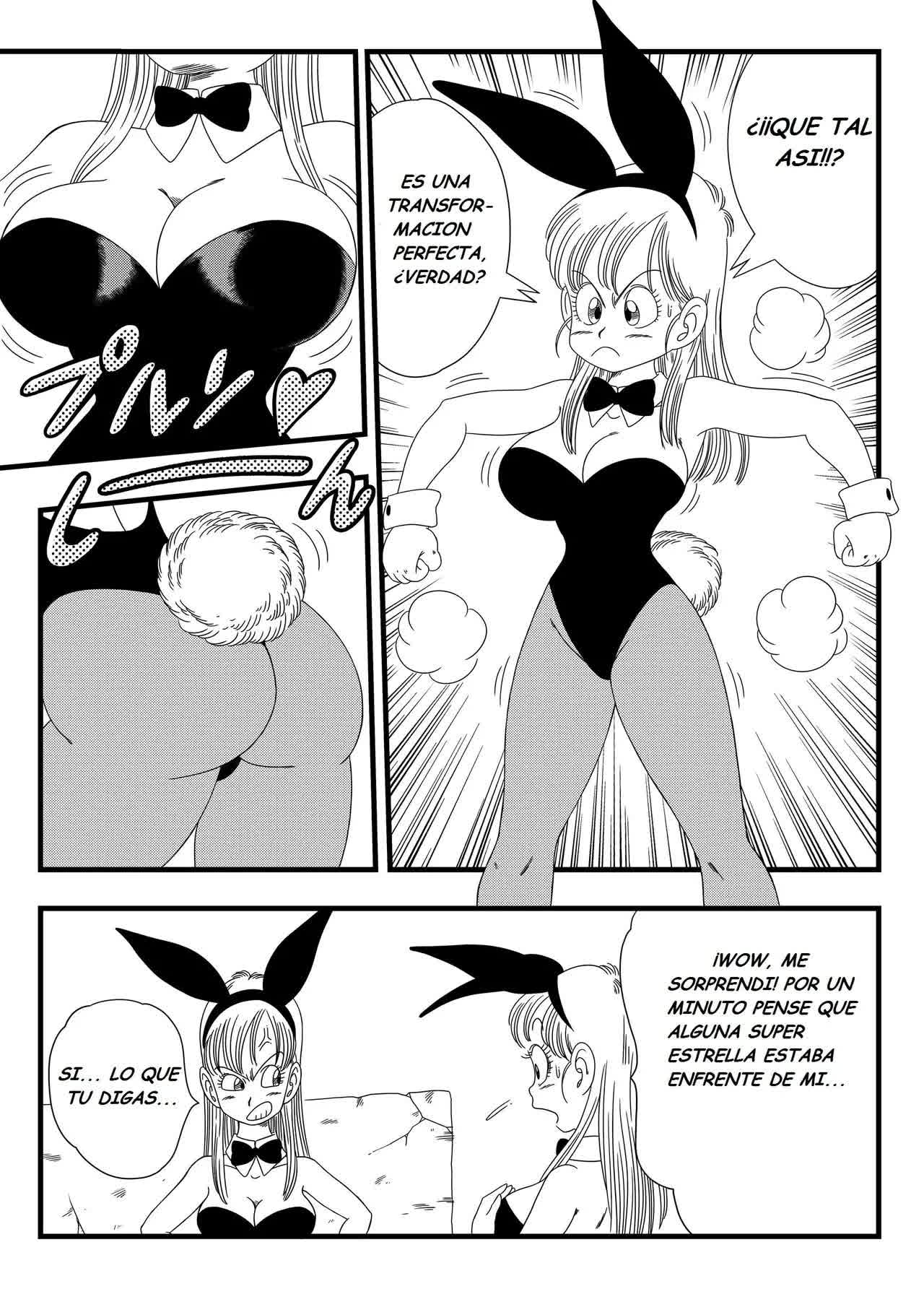 Bunny Girl Transformation - Transformacion en Chica Conejo Comic porno