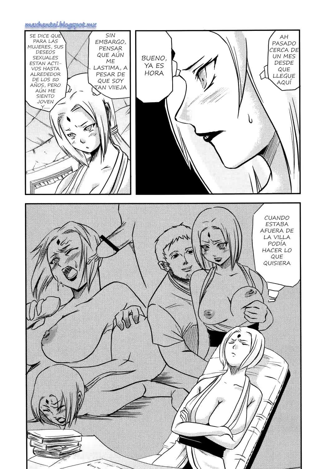NO MERCY 2 - EL PROBLEMA DE LA QUINTA HOKAGE Comic porno