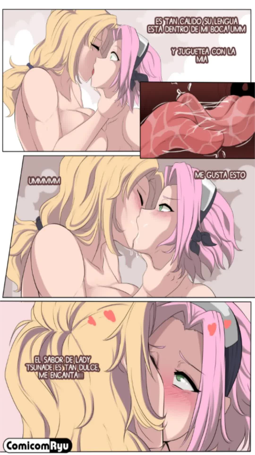 Tsunade X Sakura Comic porno