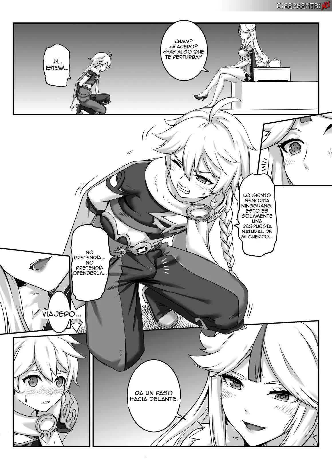 Ningguang Comic porno