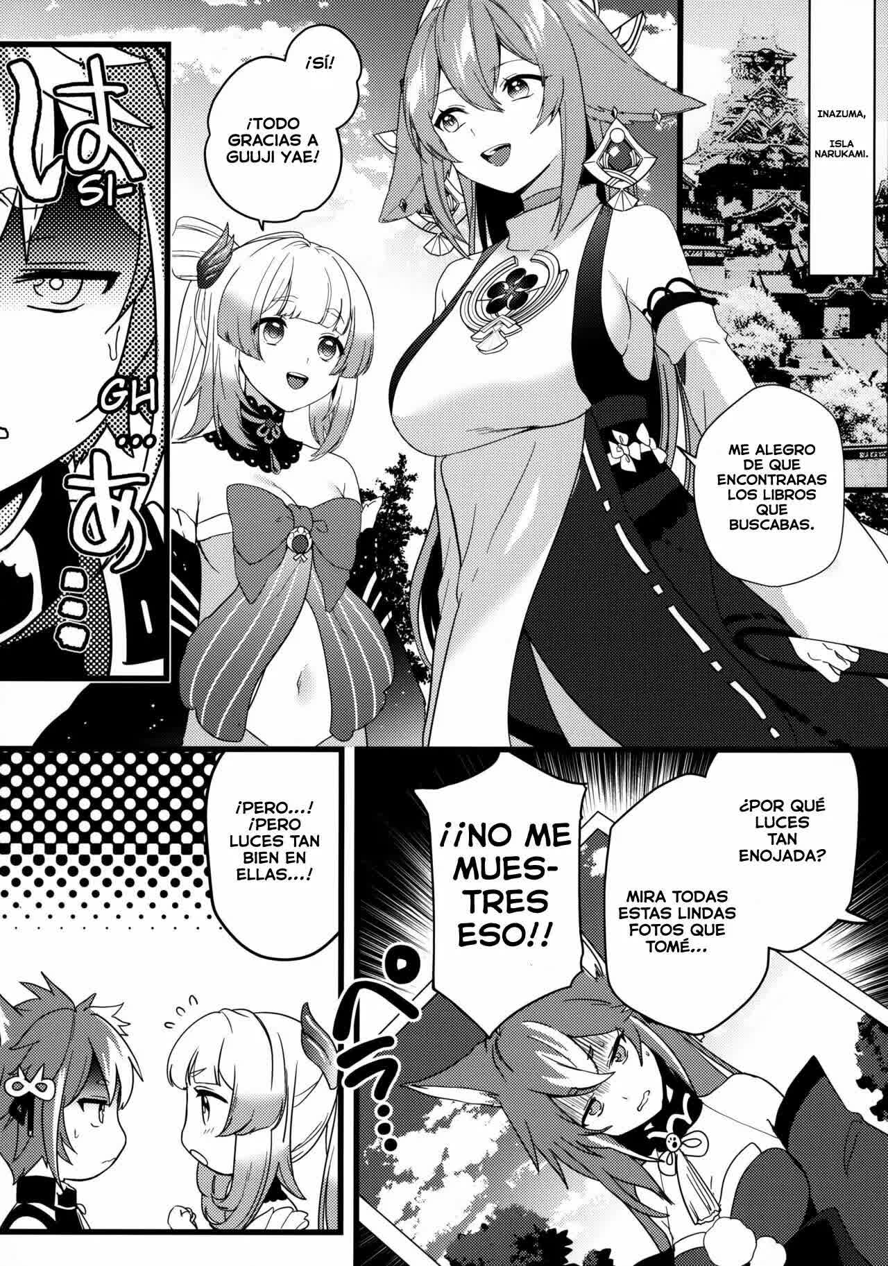 Inu to Kitsune ga Majiwaru Yoru ni - La Relacion Entre El Perrito y la Zorra por la Noche Comic porno