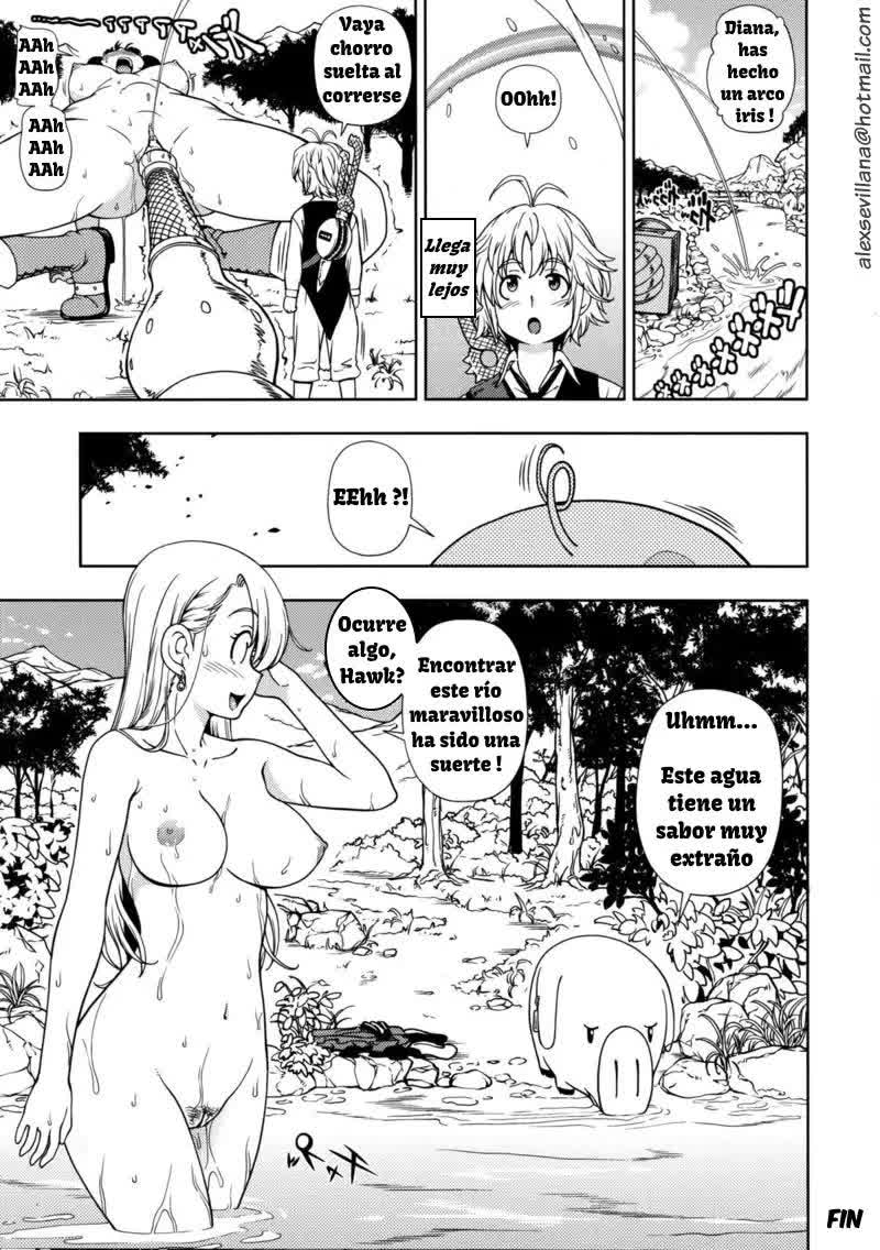 ORGASMO GIGANTESCO Comic porno