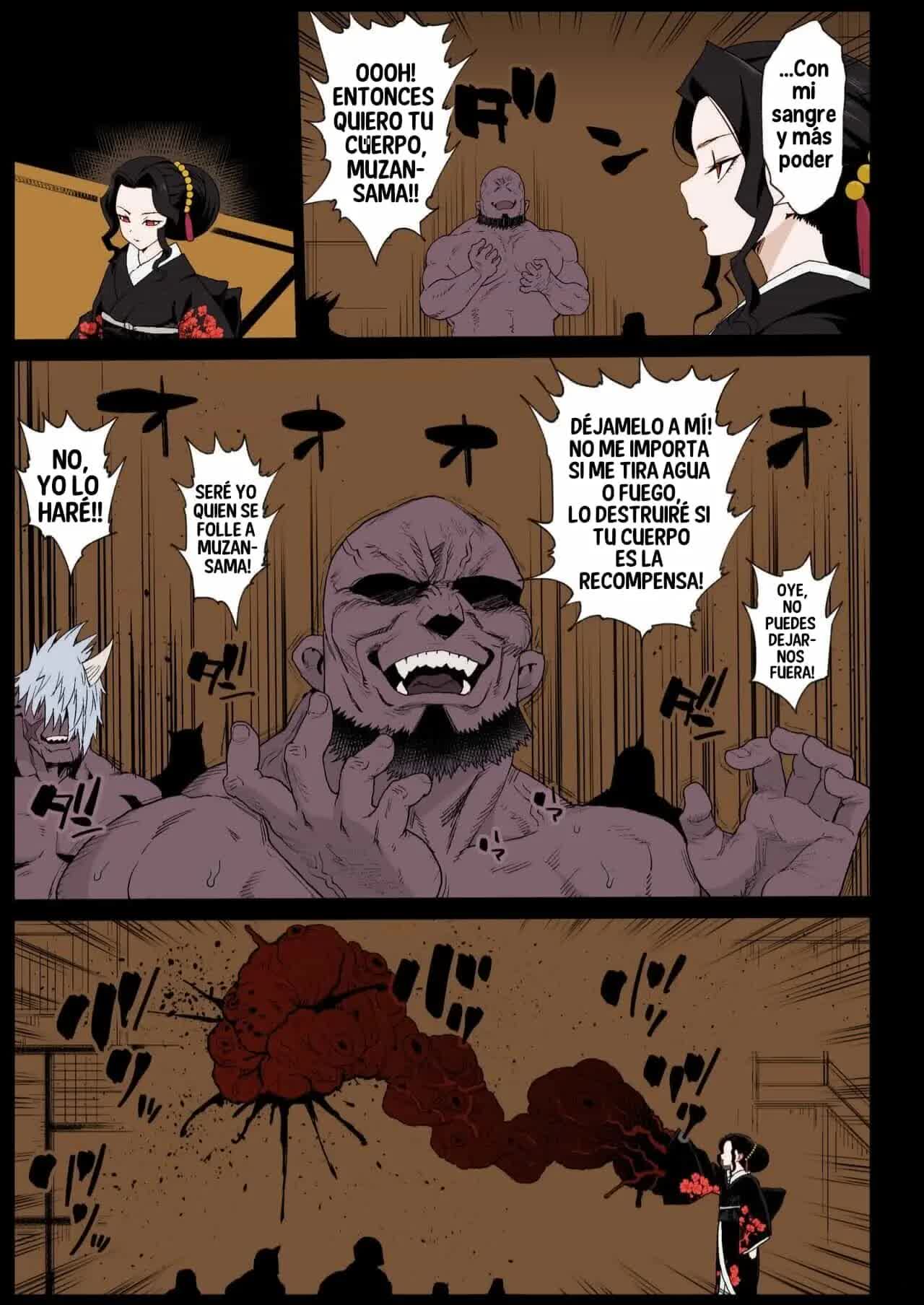 Mesu Ochi Onna Muzan-sama - RAPE OF DEMON SLAYER 4 Comic porno