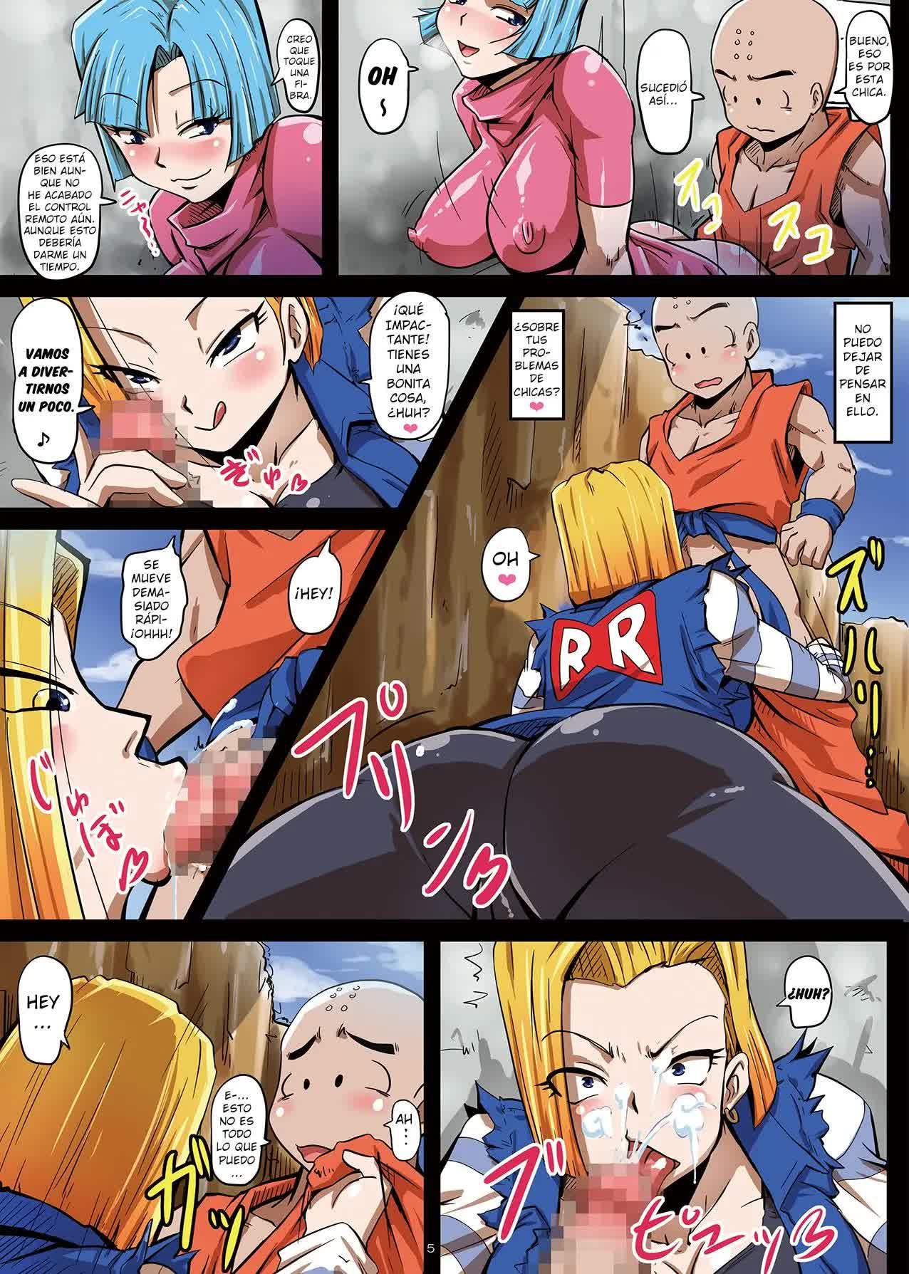18-gou Sei Dorei Keikaku -Bulma to Krilin no Kyoubou de 18-gou ga Ochiru Made- Comic porno