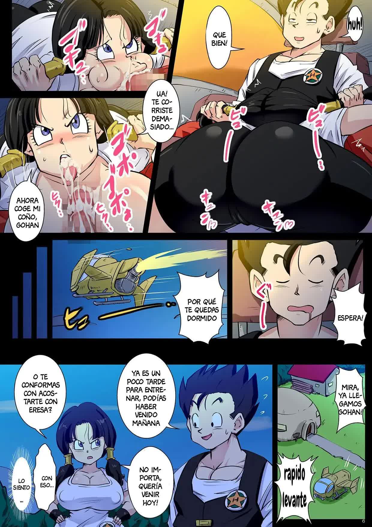 Dosukebe Videl ga Hisshi ni Yuuwaku Suru kedo Gohan wa Chi Chi to no Sex ni Muchuu desu! Comic porno