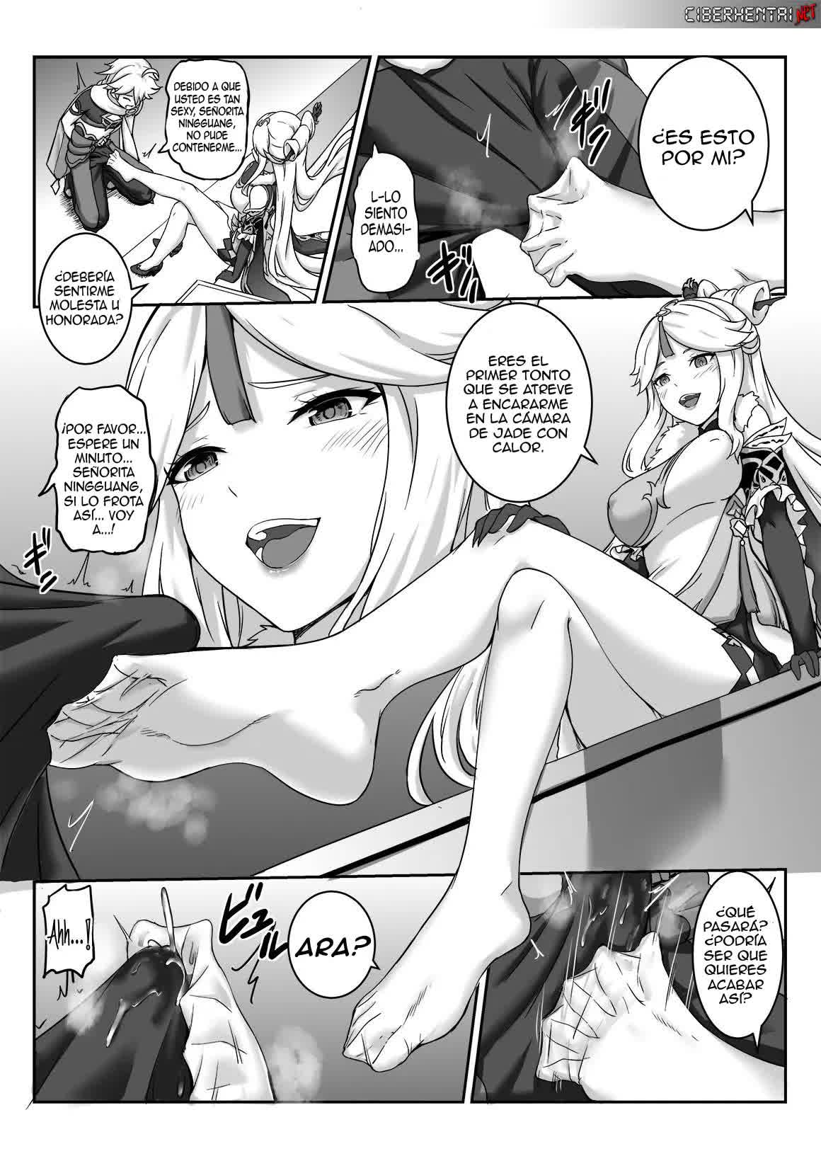 Ningguang Comic porno