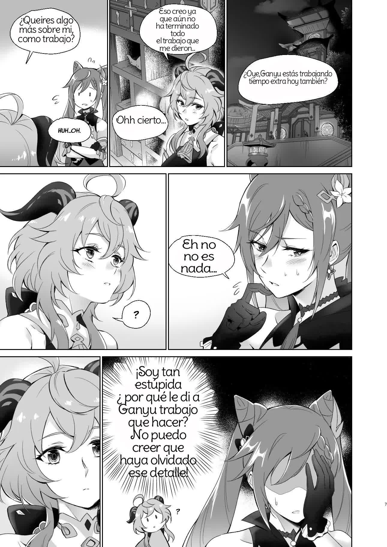 Ganyu to Ecchi ga Shitai! - Sleep with me, Ganyu Comic porno