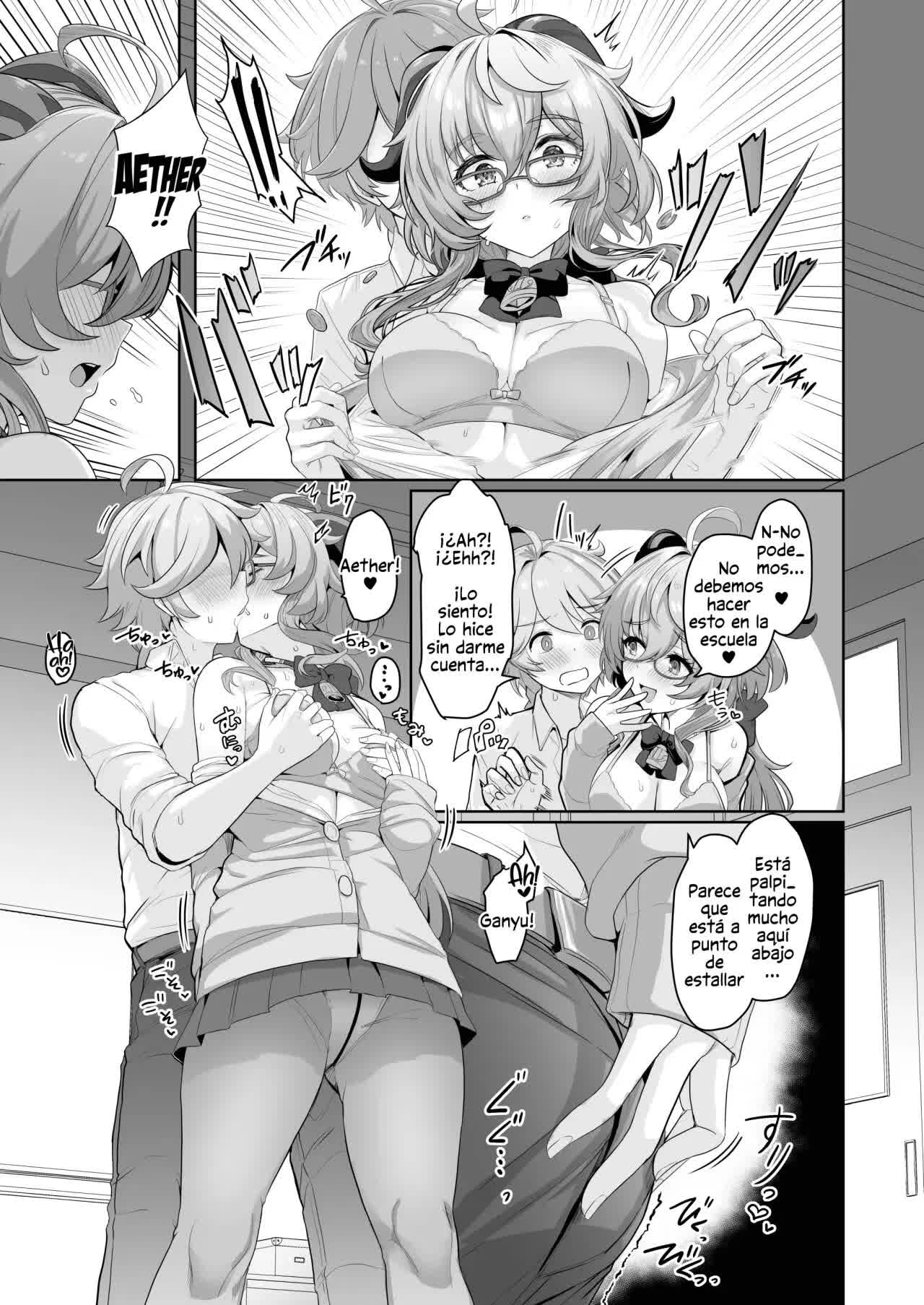 CRYOGENIC DREAMER - Sueño criogenico (Genshin Impact) Comic porno